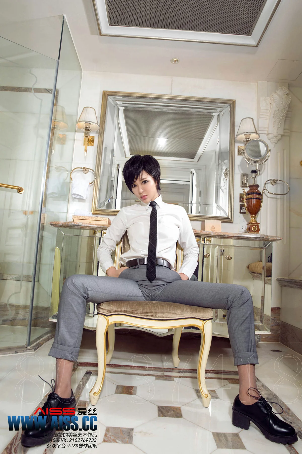 AISS 爱丝 No.081 爱丝·索菲《裤袜先生》 - 3