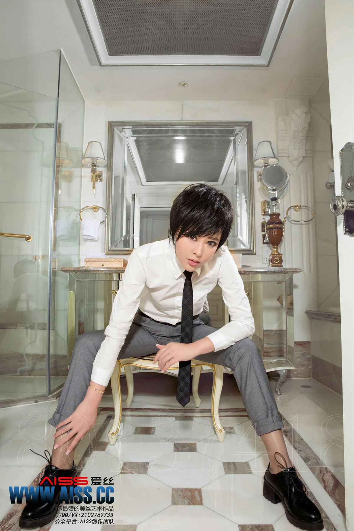 AISS 爱丝 No.081 爱丝·索菲《裤袜先生》 - 4