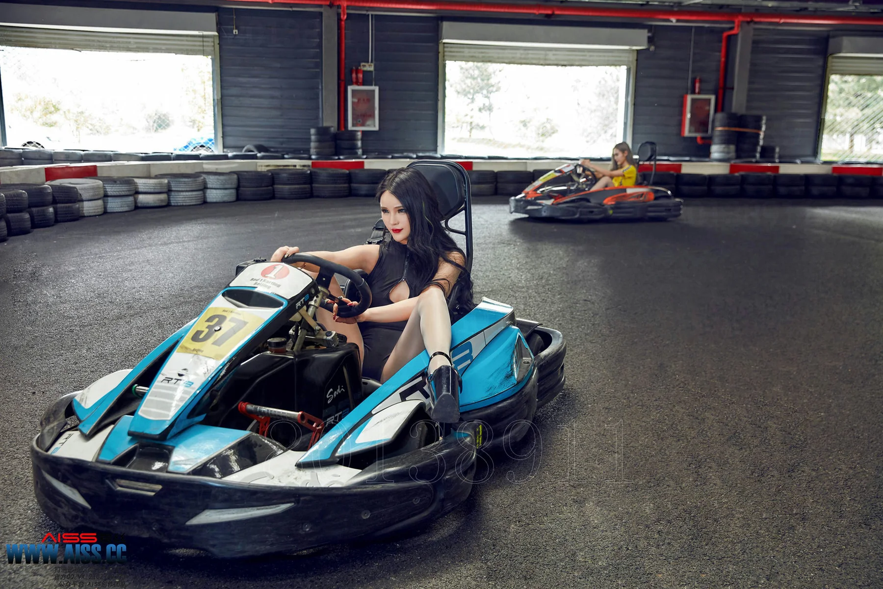 AISS 爱丝 No.106 Modo 热血赛道欣阳美女合集健身辣妹 - 5