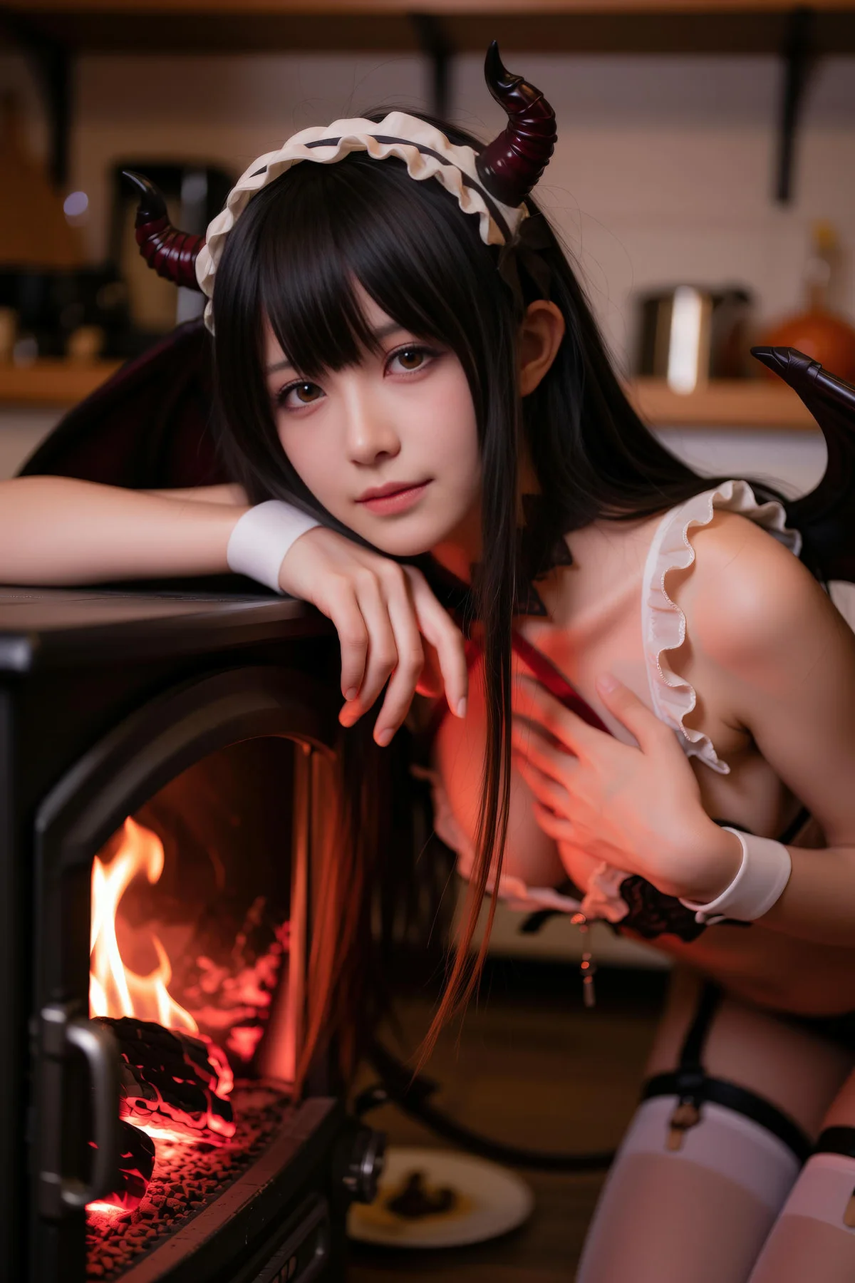 AURA No.001 少女萝莉之恶魔女仆 魅魔女仆 - 4