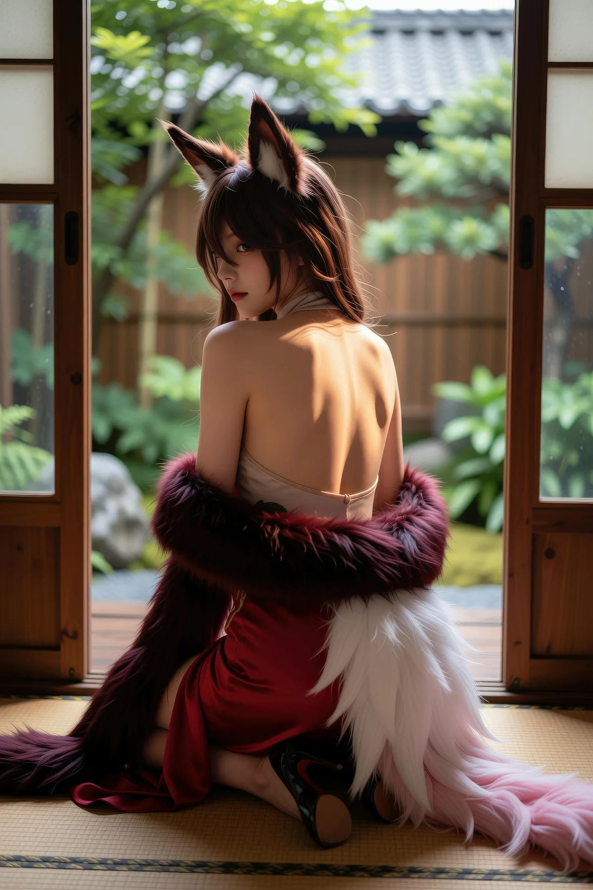 AURA  No.002 性感玉背之崩坏星穹铁道忘归人 - 10