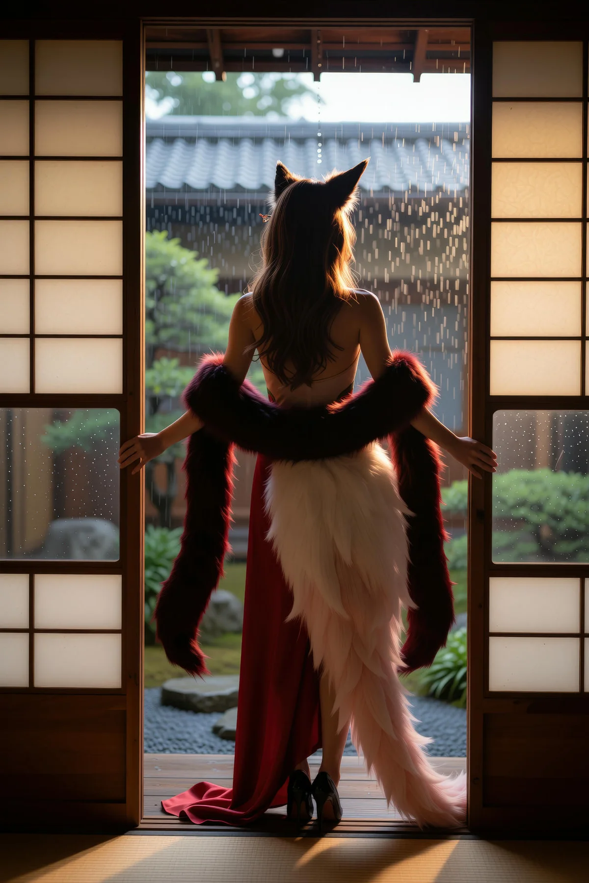 AURA  No.002 性感玉背之崩坏星穹铁道忘归人 - 1