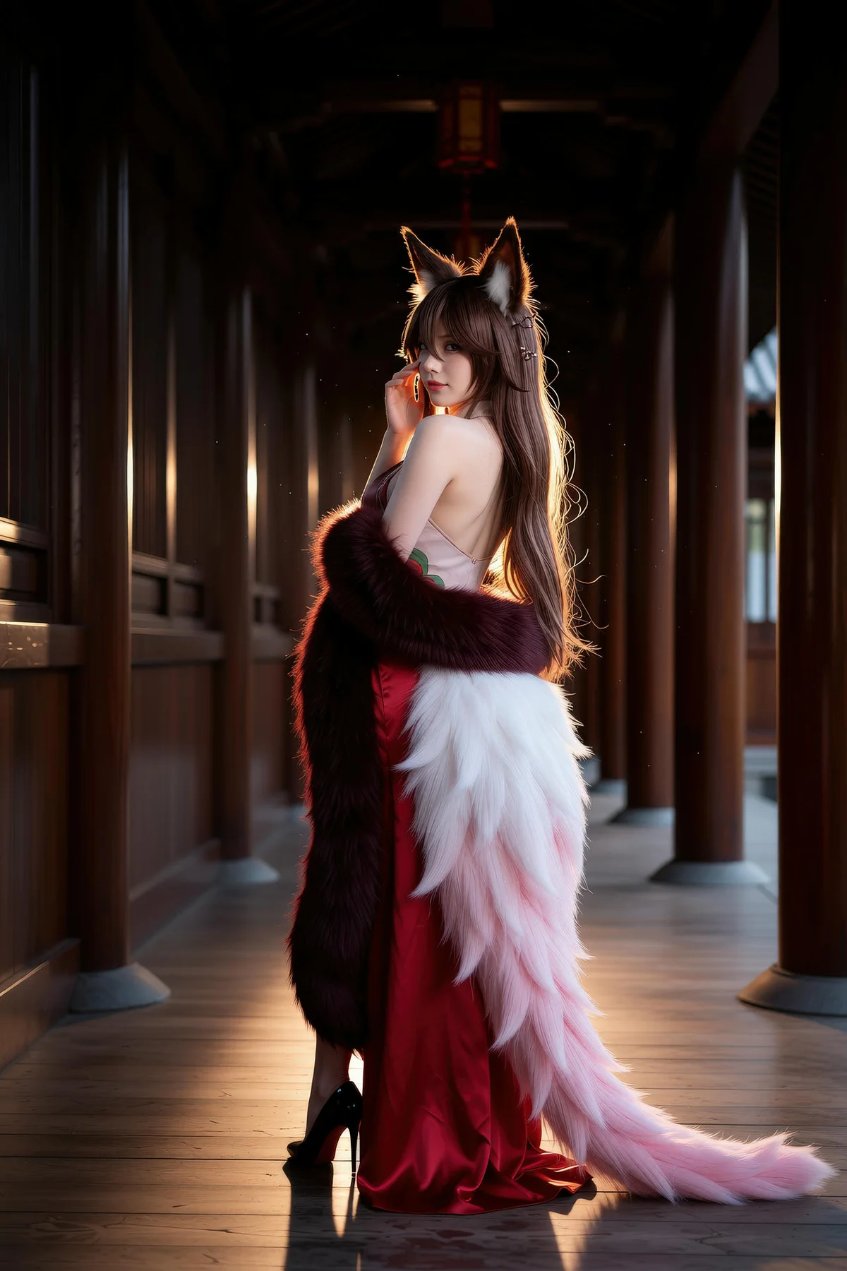 AURA  No.002 性感玉背之崩坏星穹铁道忘归人 - 3