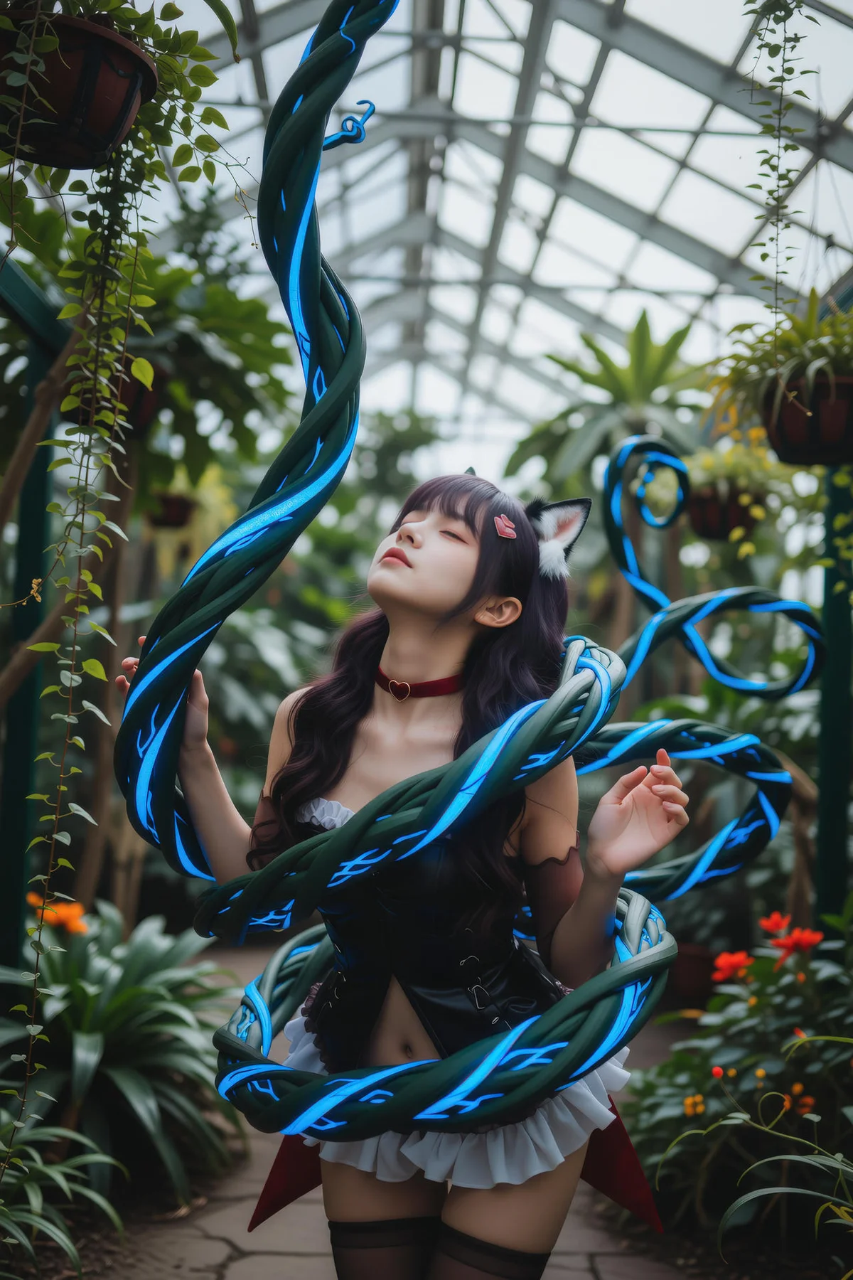 AURA  No.004 魔法学院里的魔法少女 - 1