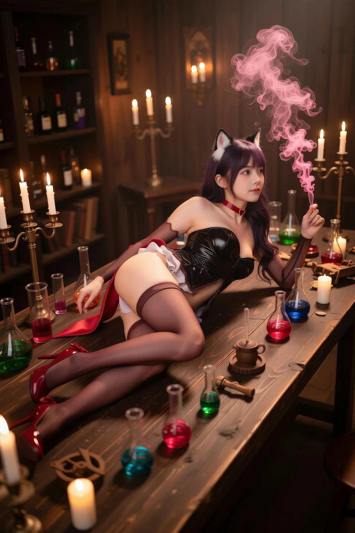 AURA No.004 魔法学院里的魔法少女 - 1