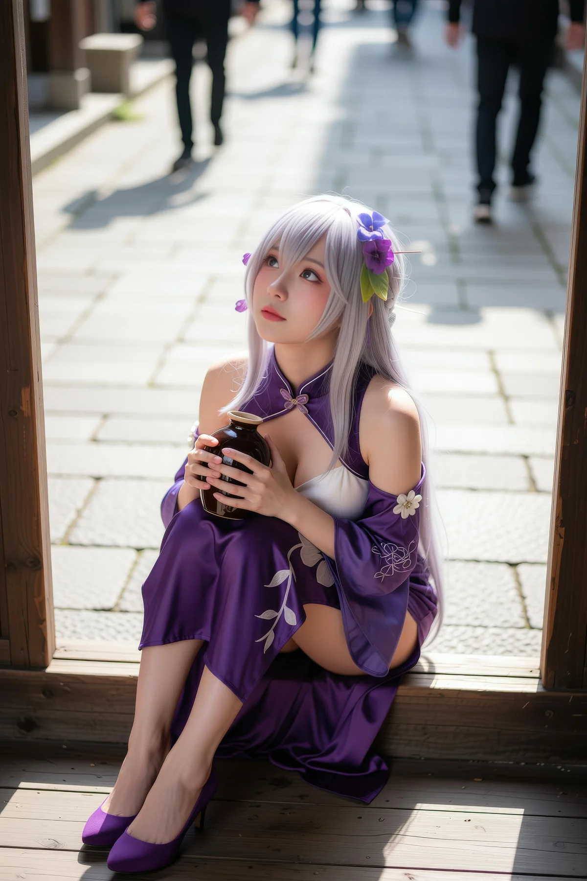 AURA  No.005 古风集市cos少女 - 5