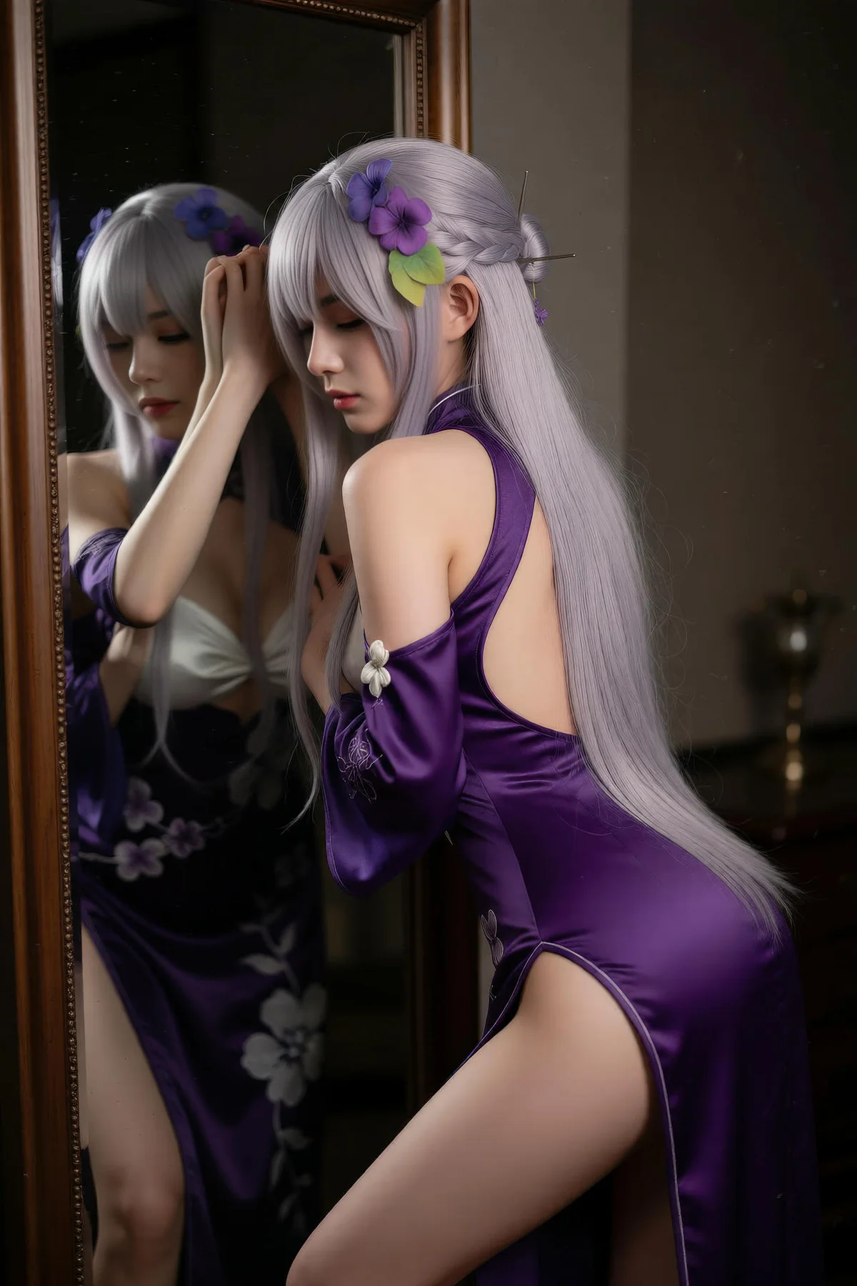 AURA No.005 古风集市cos少女 - 9