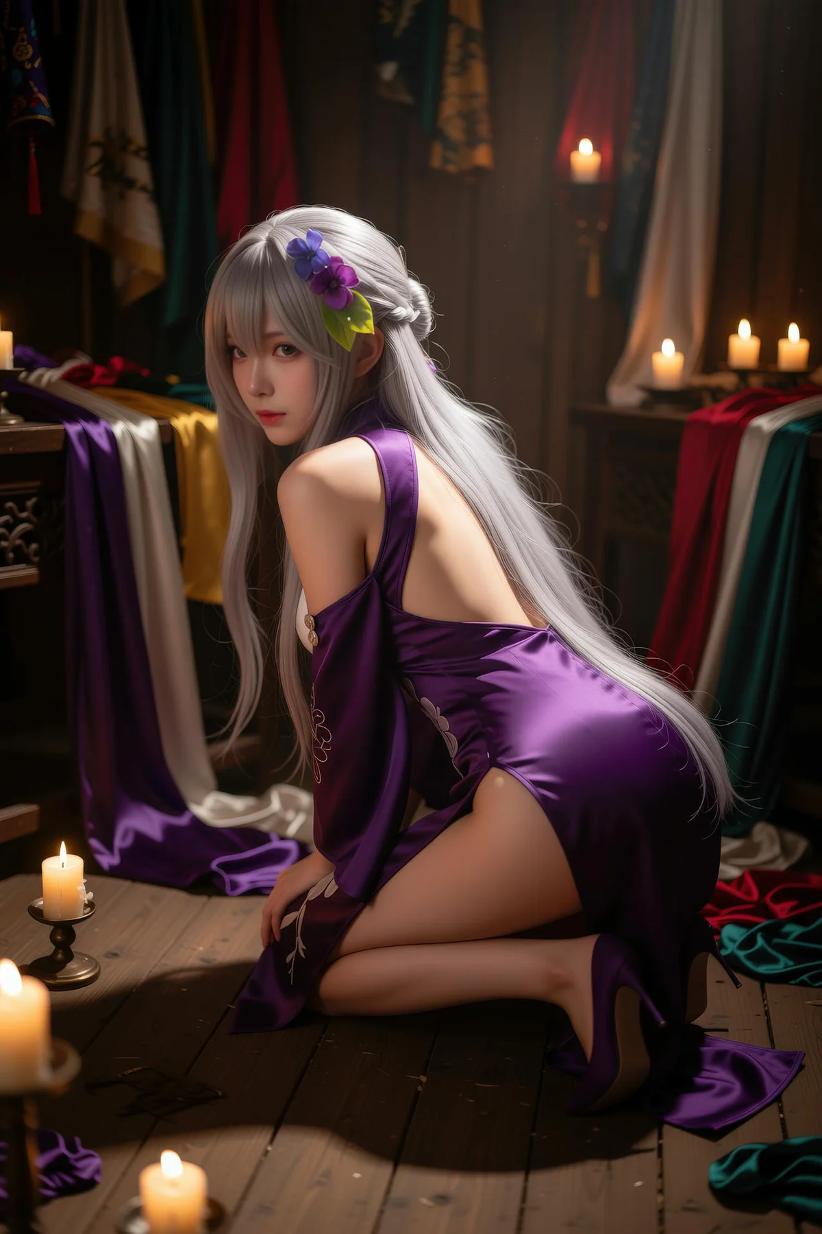 AURA No.005 古风集市cos少女 - 3