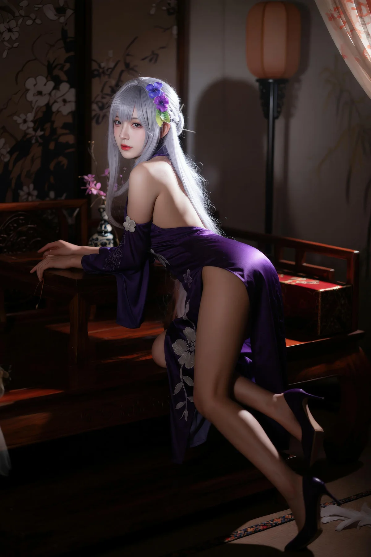 AURA No.005 古风集市cos少女 - 1