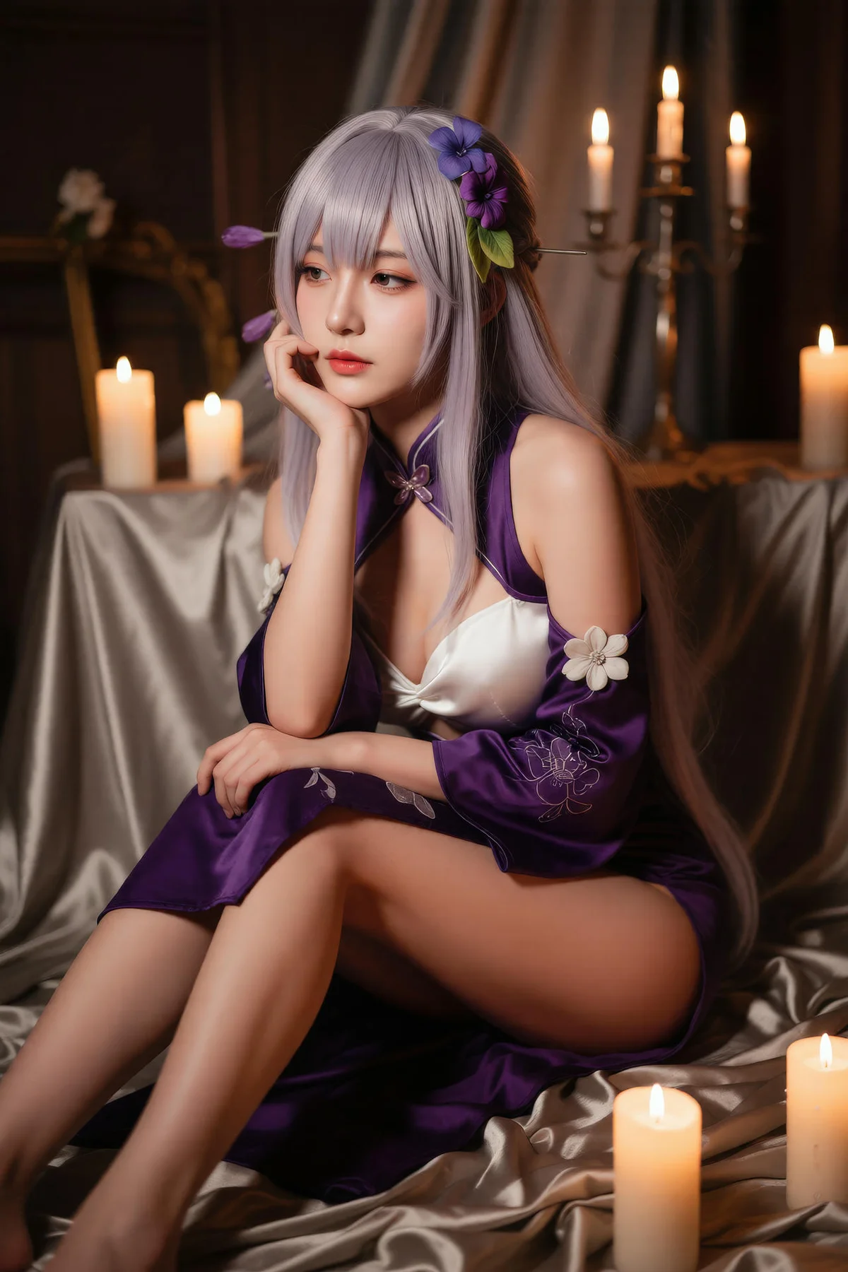 AURA No.005 古风集市cos少女 - 5