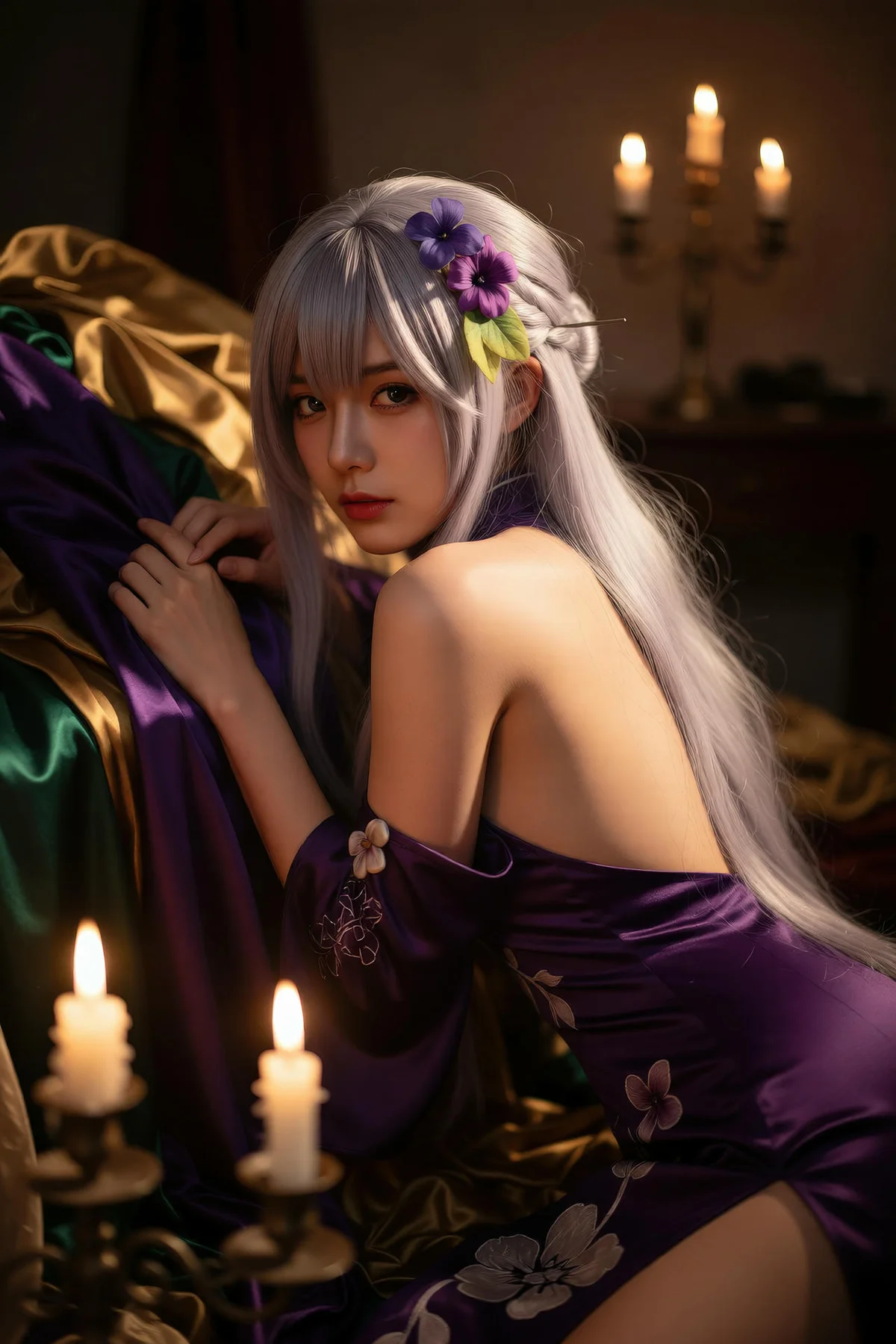 AURA No.005 古风集市cos少女 - 9