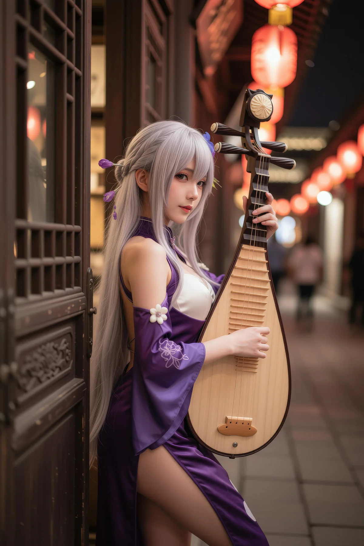 AURA No.005 古风集市cos少女 - 1