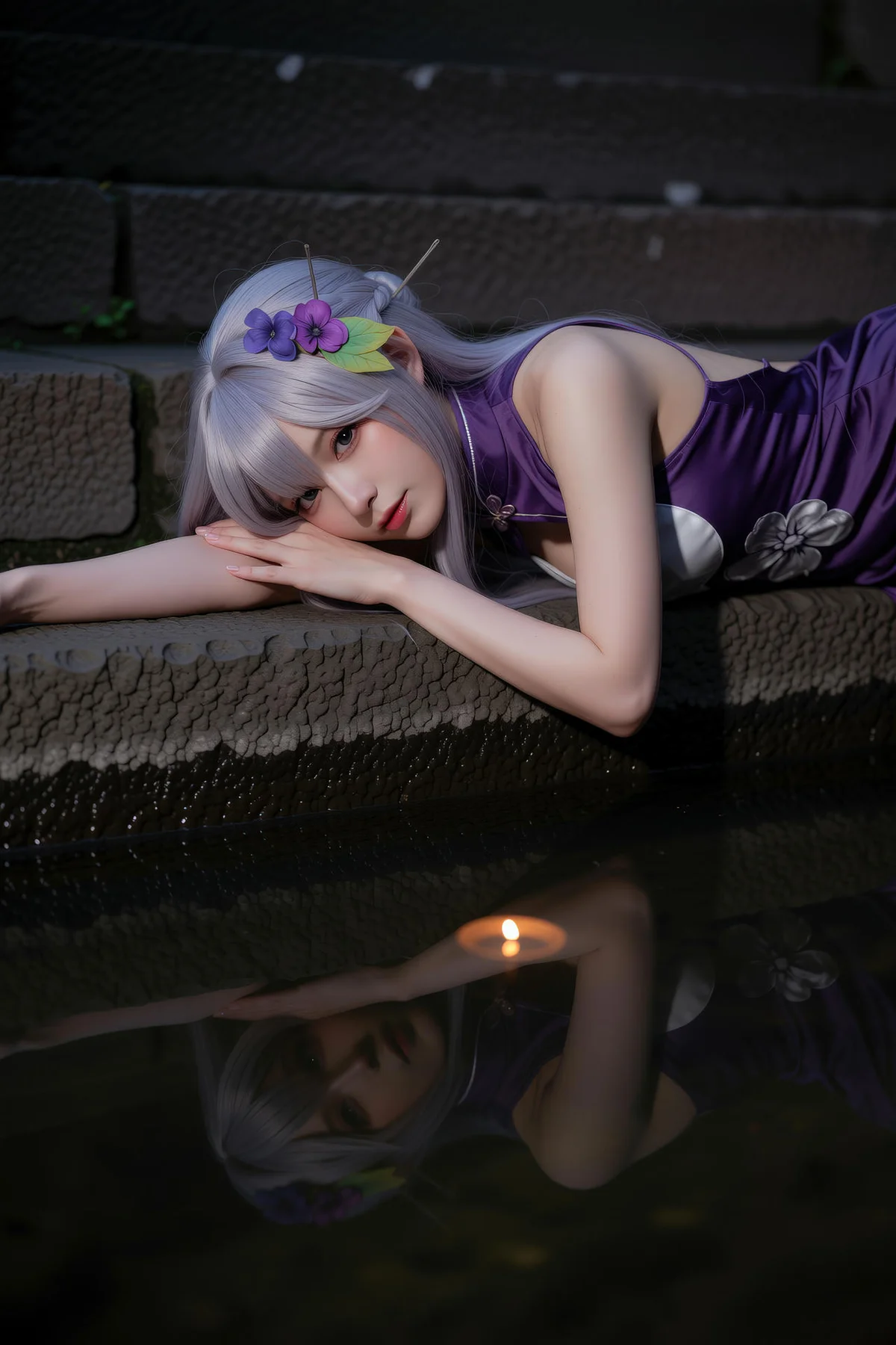 AURA No.005 古风集市cos少女 - 7