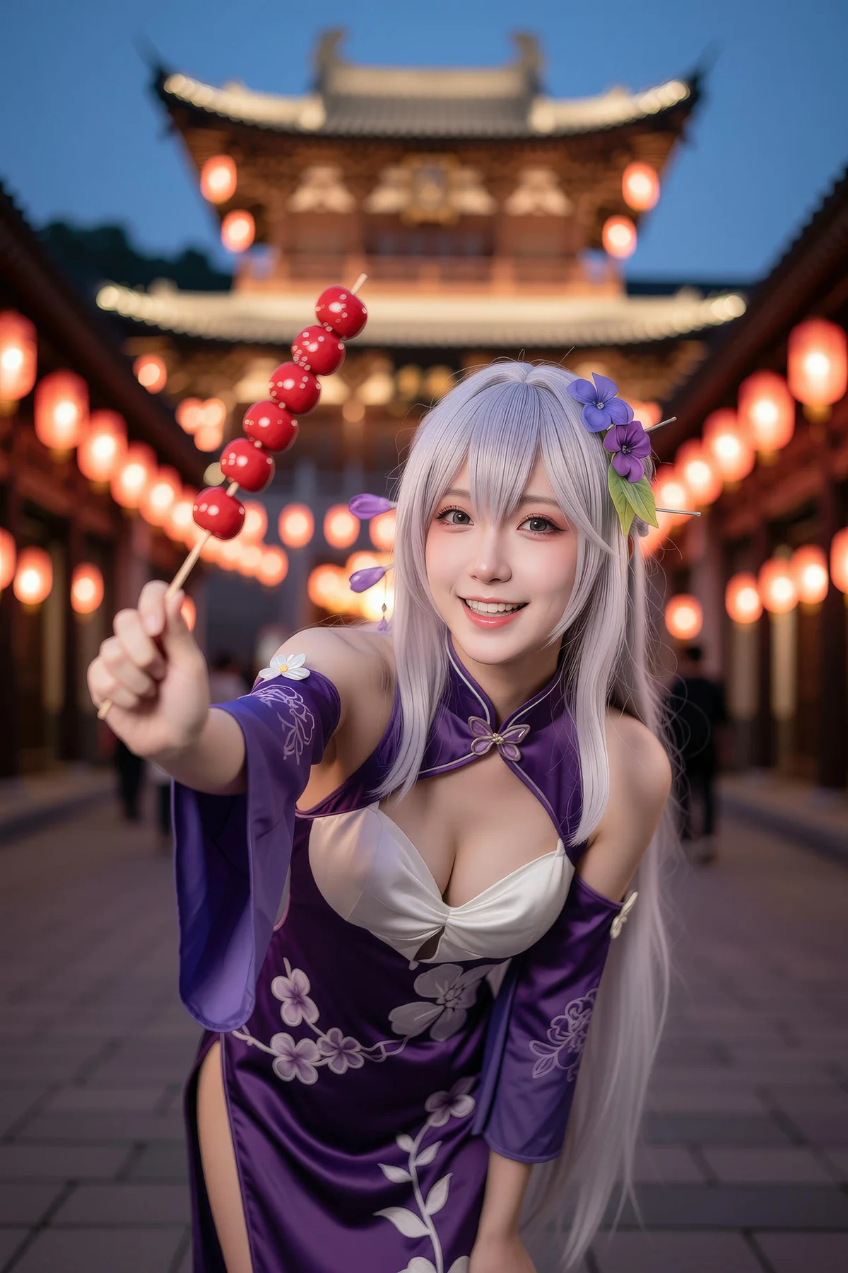 AURA No.005 古风集市cos少女 - 2