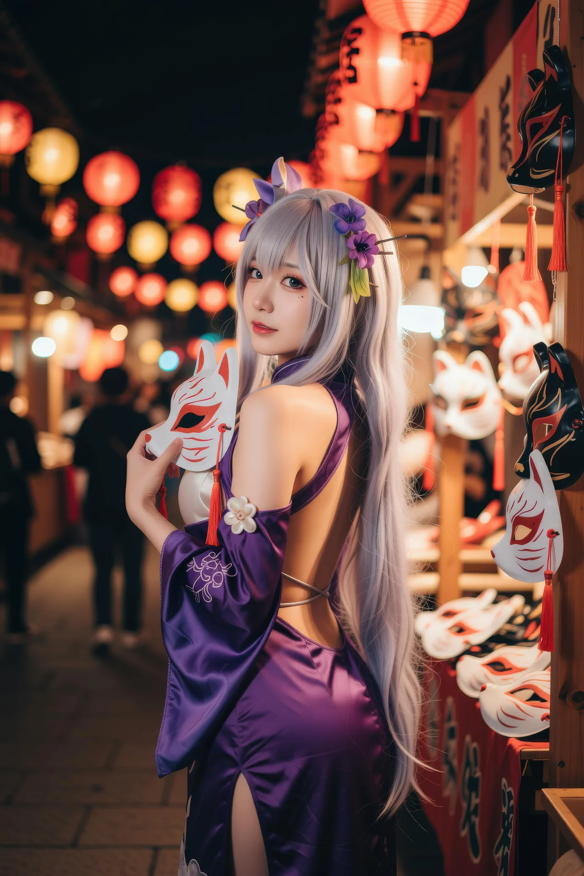 AURA No.005 古风集市cos少女 - 6