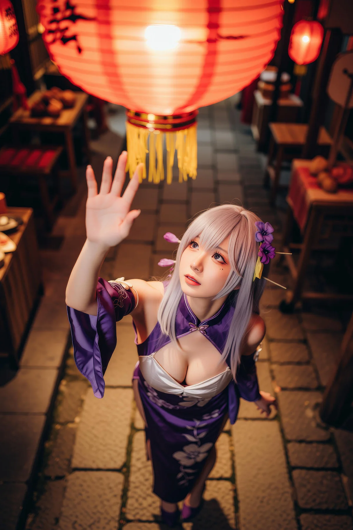 AURA No.005 古风集市cos少女 - 1