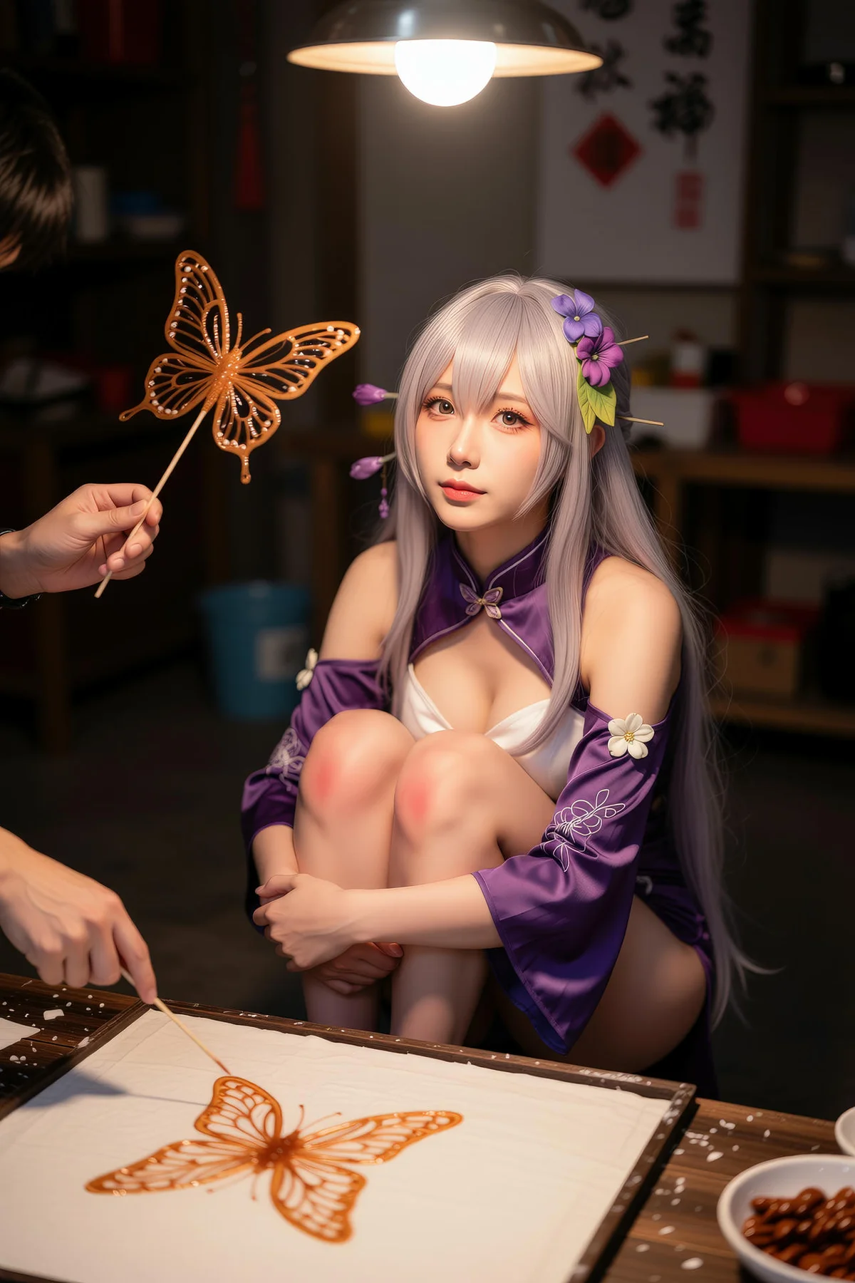 AURA No.005 古风集市cos少女 - 2