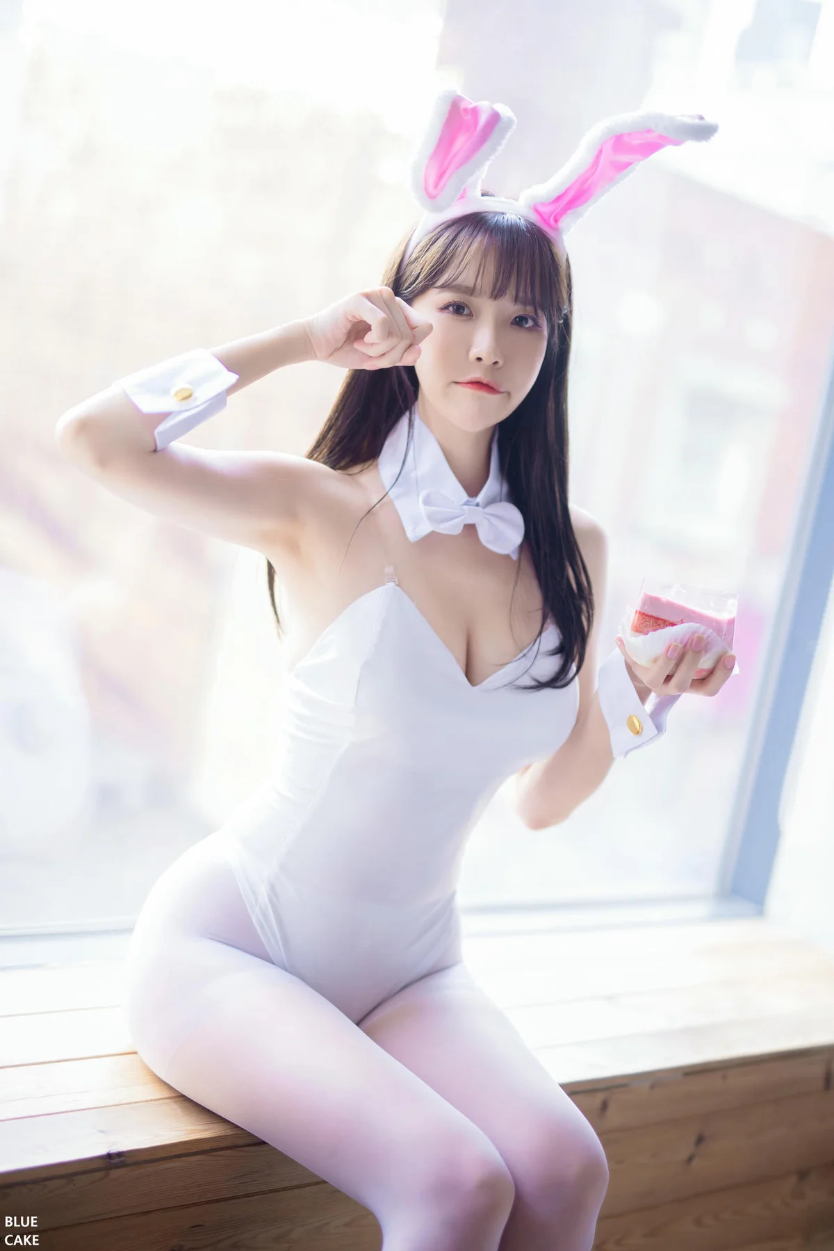 BLUECAKE No.001 Ahrin黑白兔女郎制服爆乳 - 7