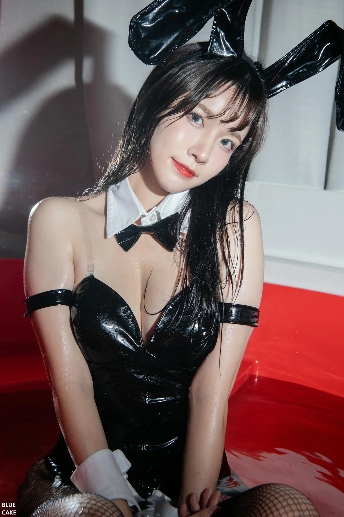 BLUECAKE No.001 Ahrin黑白兔女郎制服爆乳 - 5