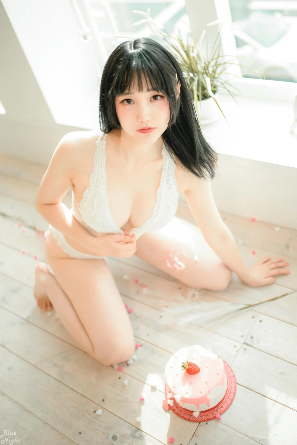 BLUECAKE  No.003 Jamong萌妹翘臀蛋糕party - 9