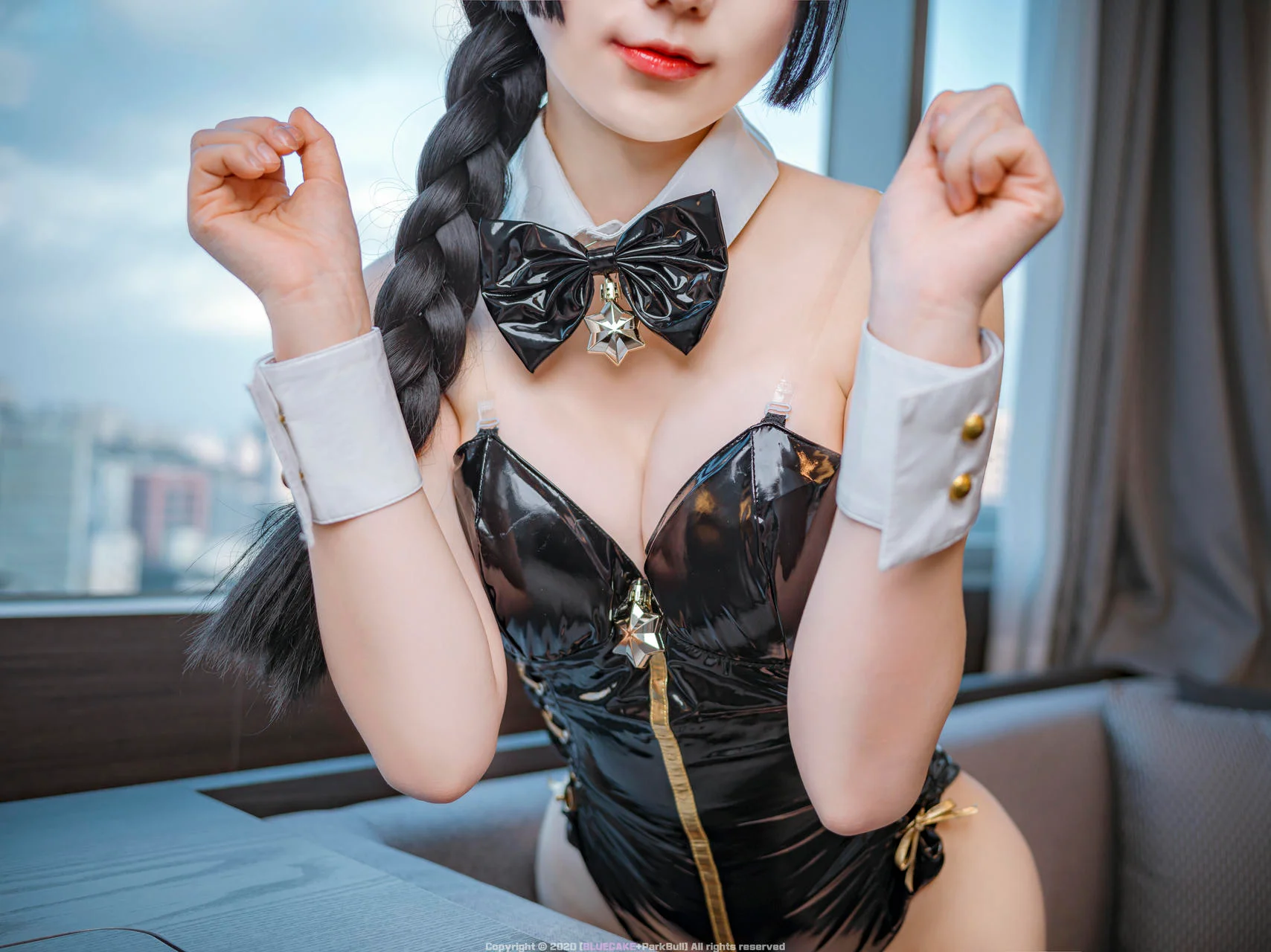 BLUECAKE  No.004 Jamong兔女郎黑丝 - 1