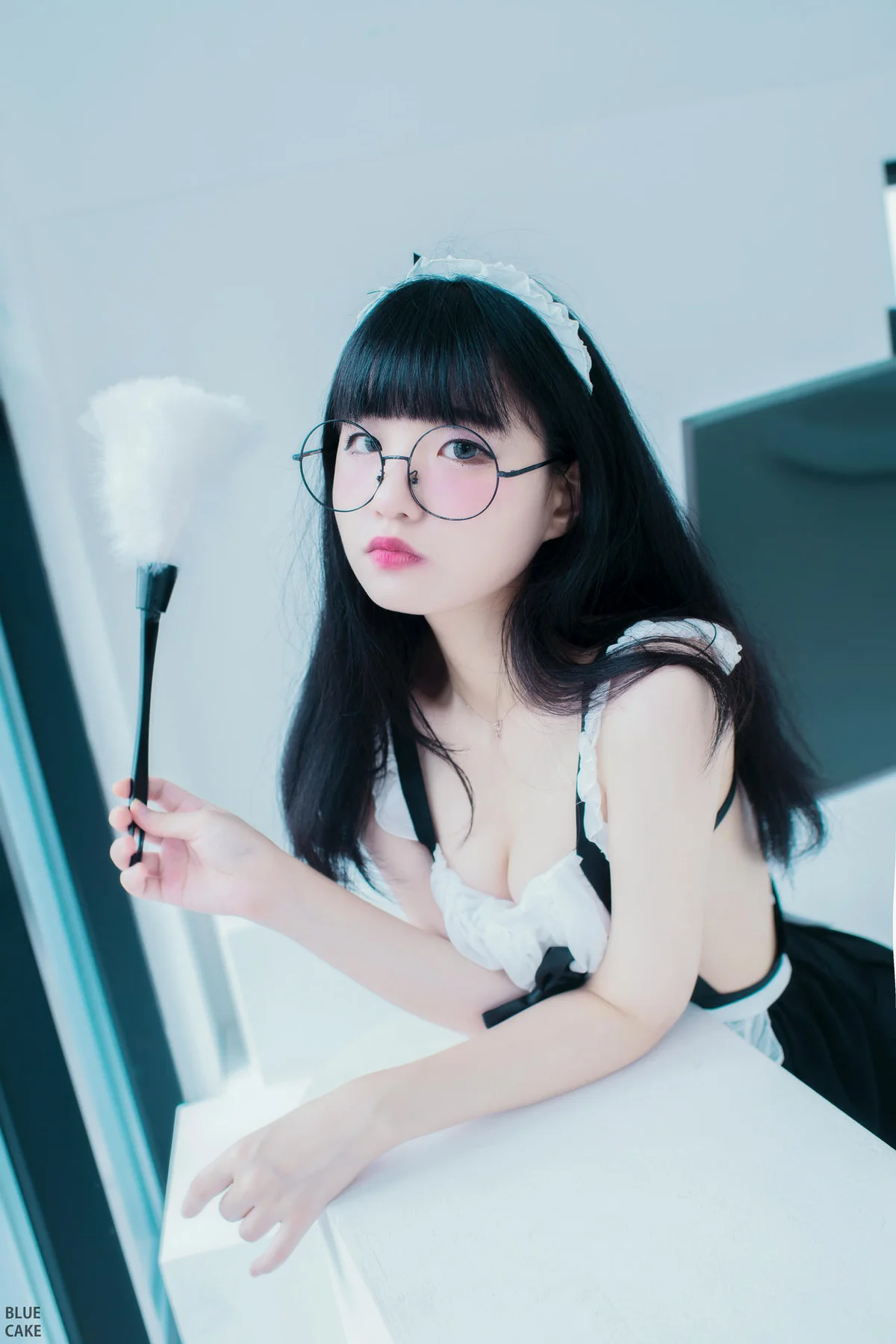 BLUECAKE  No.005 Jeong Jenny性感制服女仆装 - 10