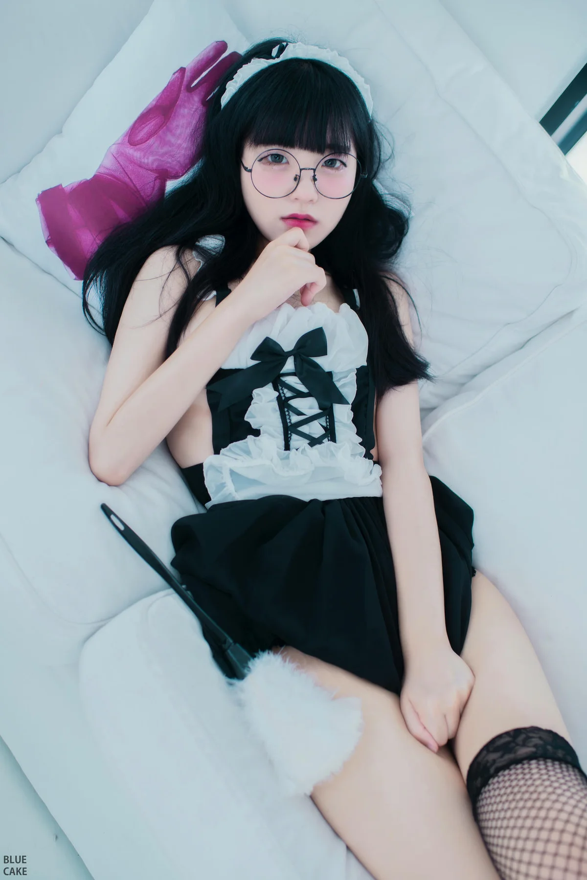 BLUECAKE  No.005 Jeong Jenny性感制服女仆装 - 5