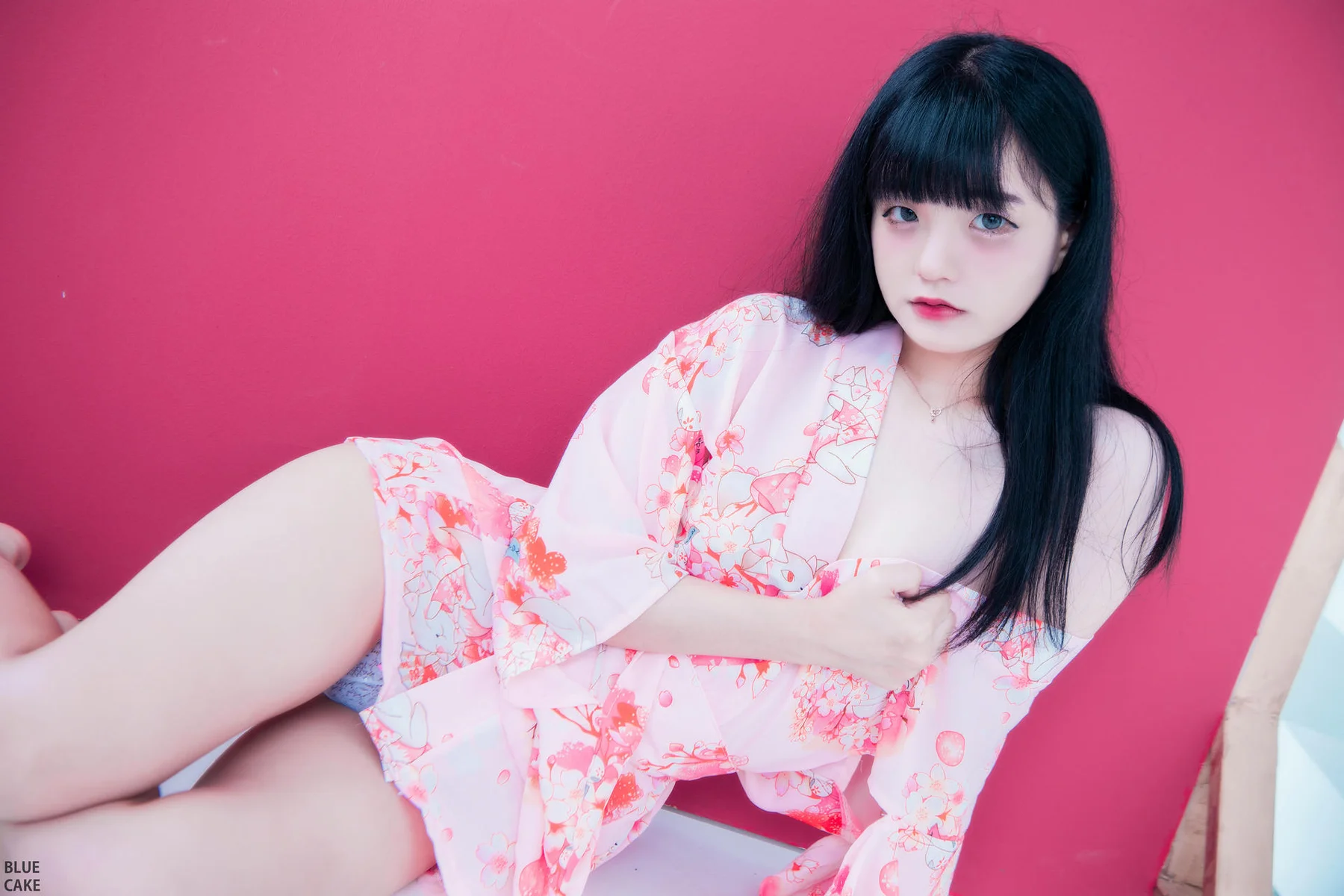 BLUECAKE  No.005 Jeong Jenny性感制服女仆装 - 9