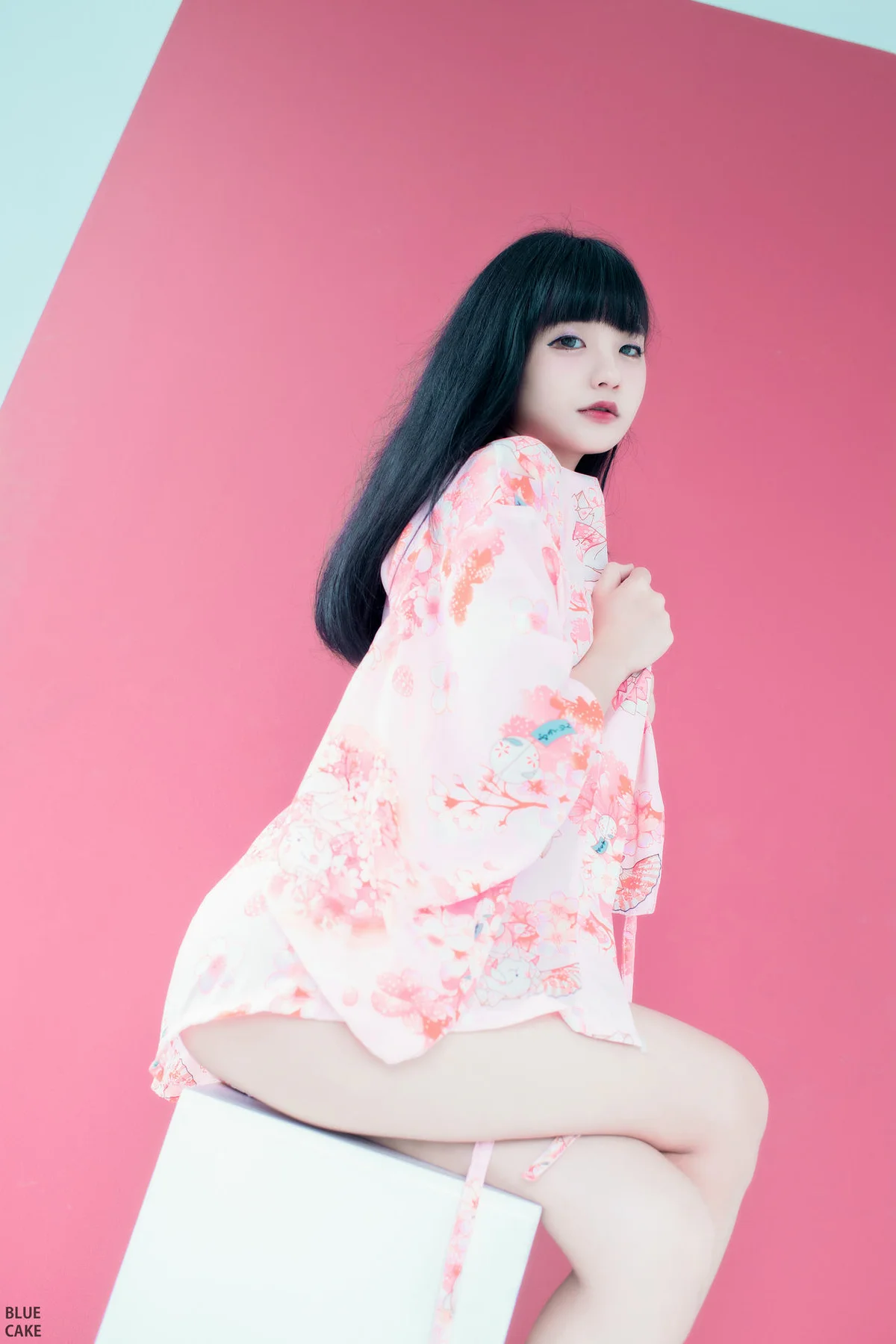 BLUECAKE No.005 Jeong Jenny性感制服女仆装 - 9