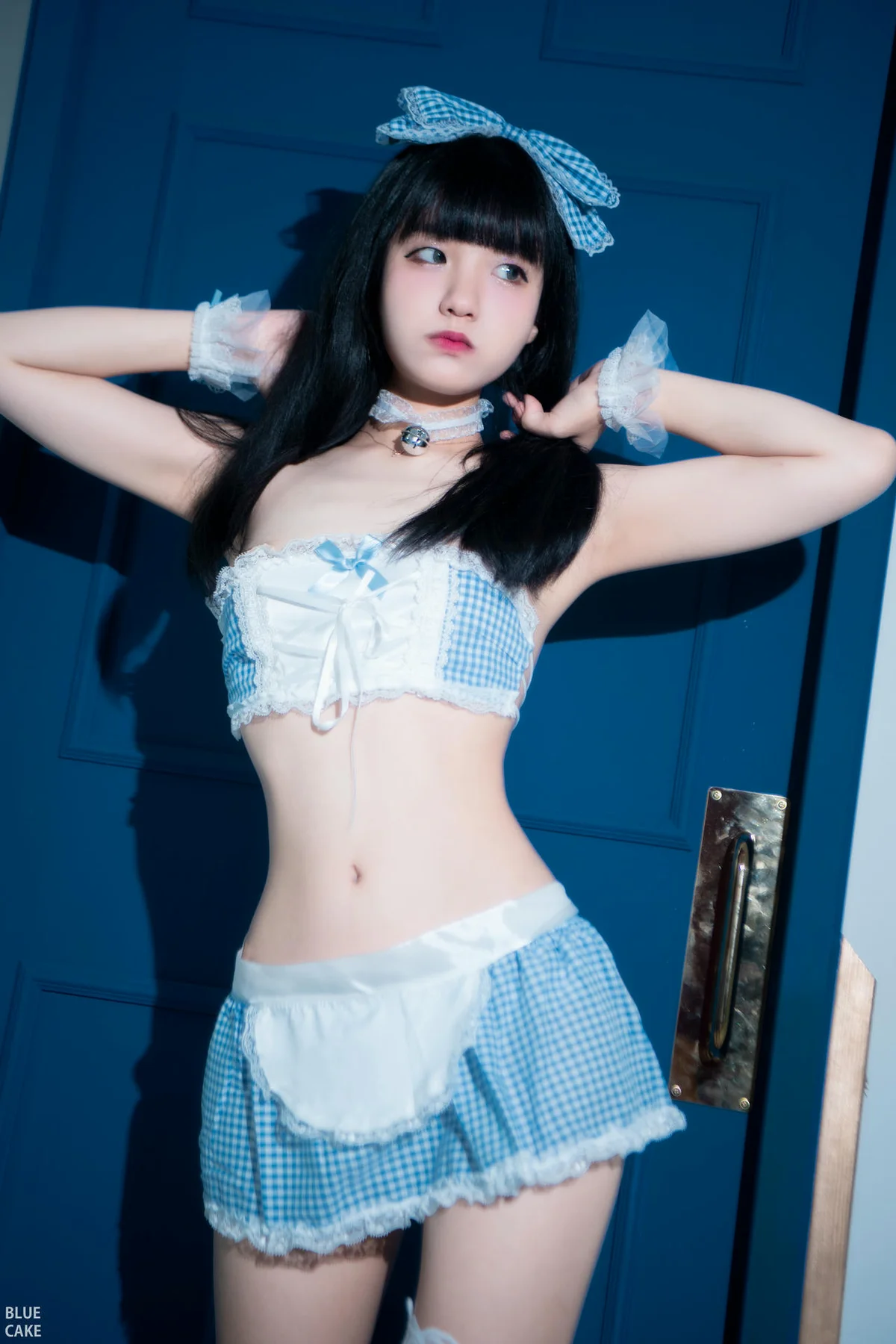 BLUECAKE No.005 Jeong Jenny性感制服女仆装 - 7