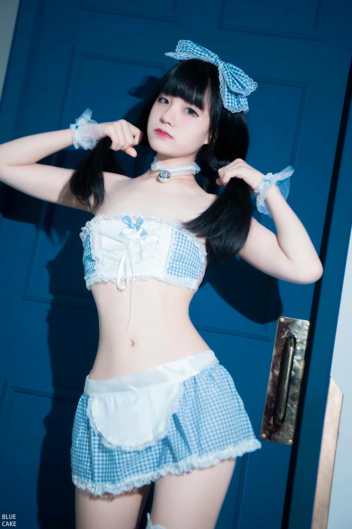 BLUECAKE No.005 Jeong Jenny性感制服女仆装 - 8