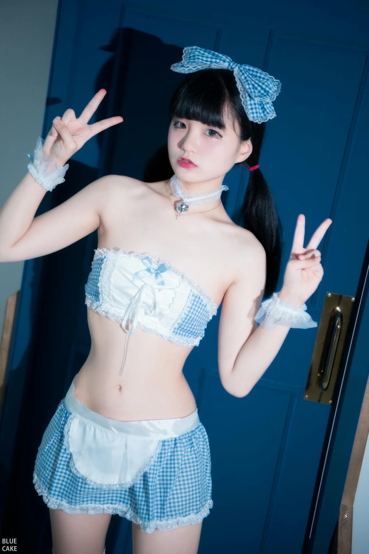 BLUECAKE No.005 Jeong Jenny性感制服女仆装 - 9