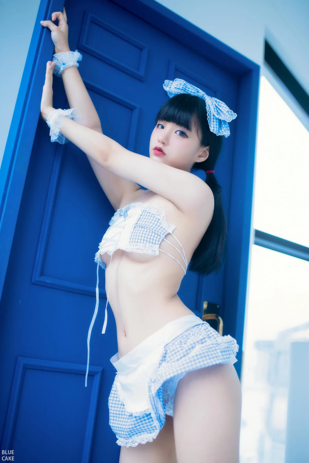 BLUECAKE No.005 Jeong Jenny性感制服女仆装 - 1