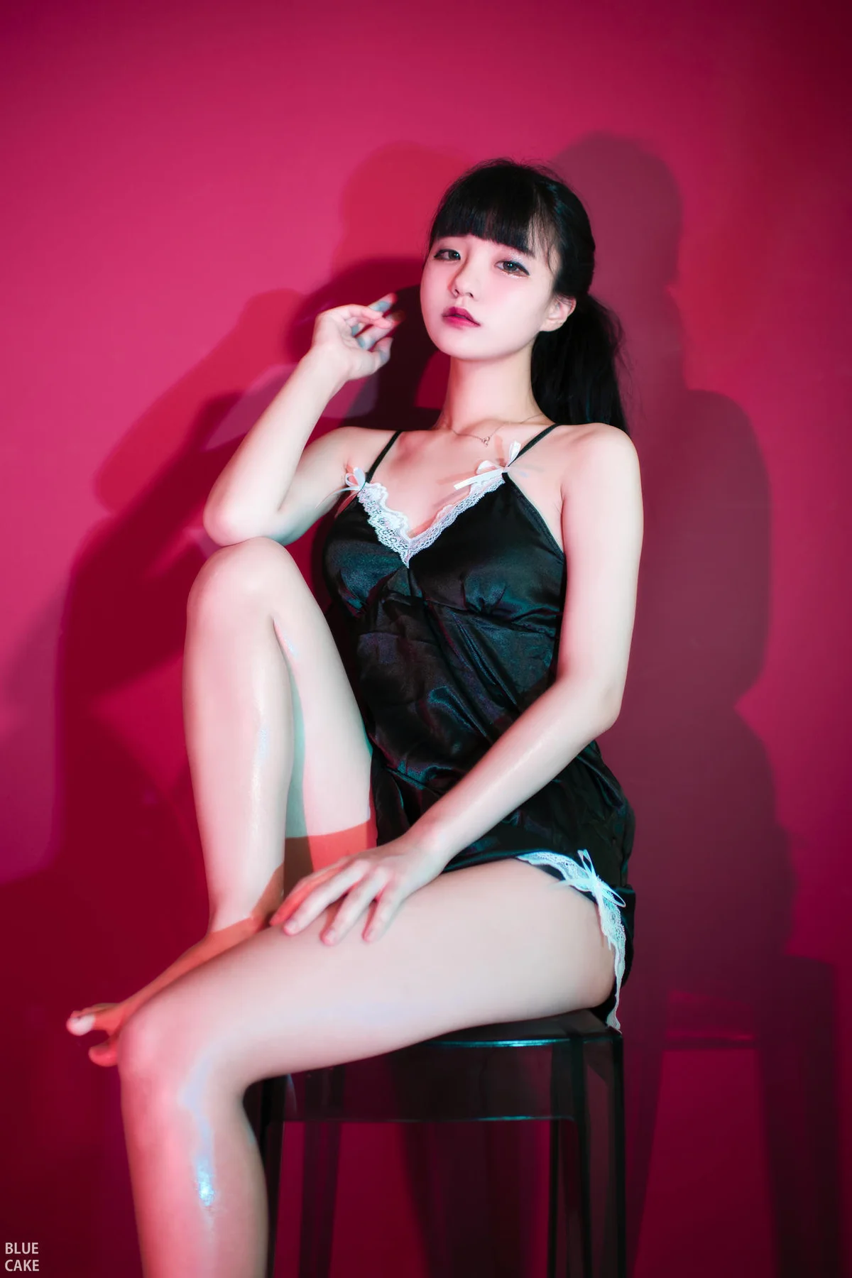 BLUECAKE No.005 Jeong Jenny性感制服女仆装 - 3