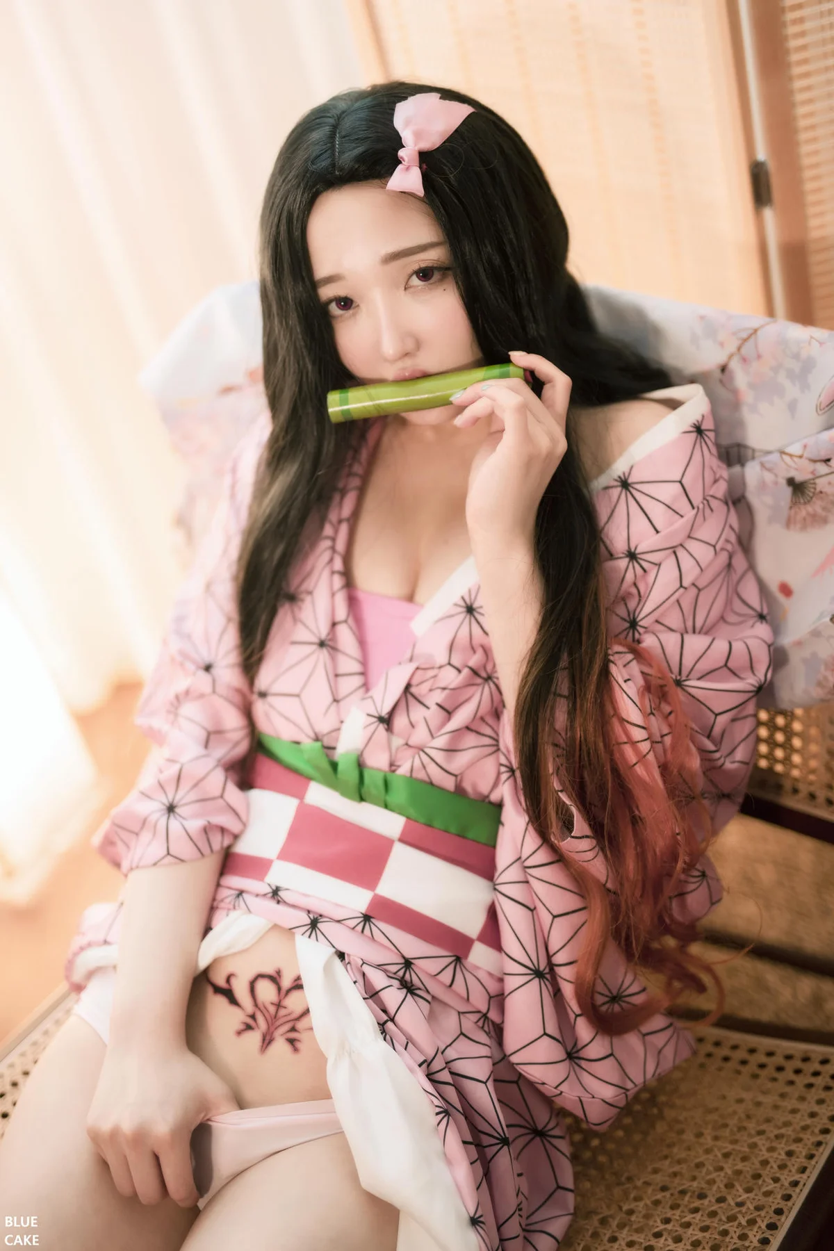 BLUECAKE No.007 Son Ye-Eun巨乳制服捆绑 - 2