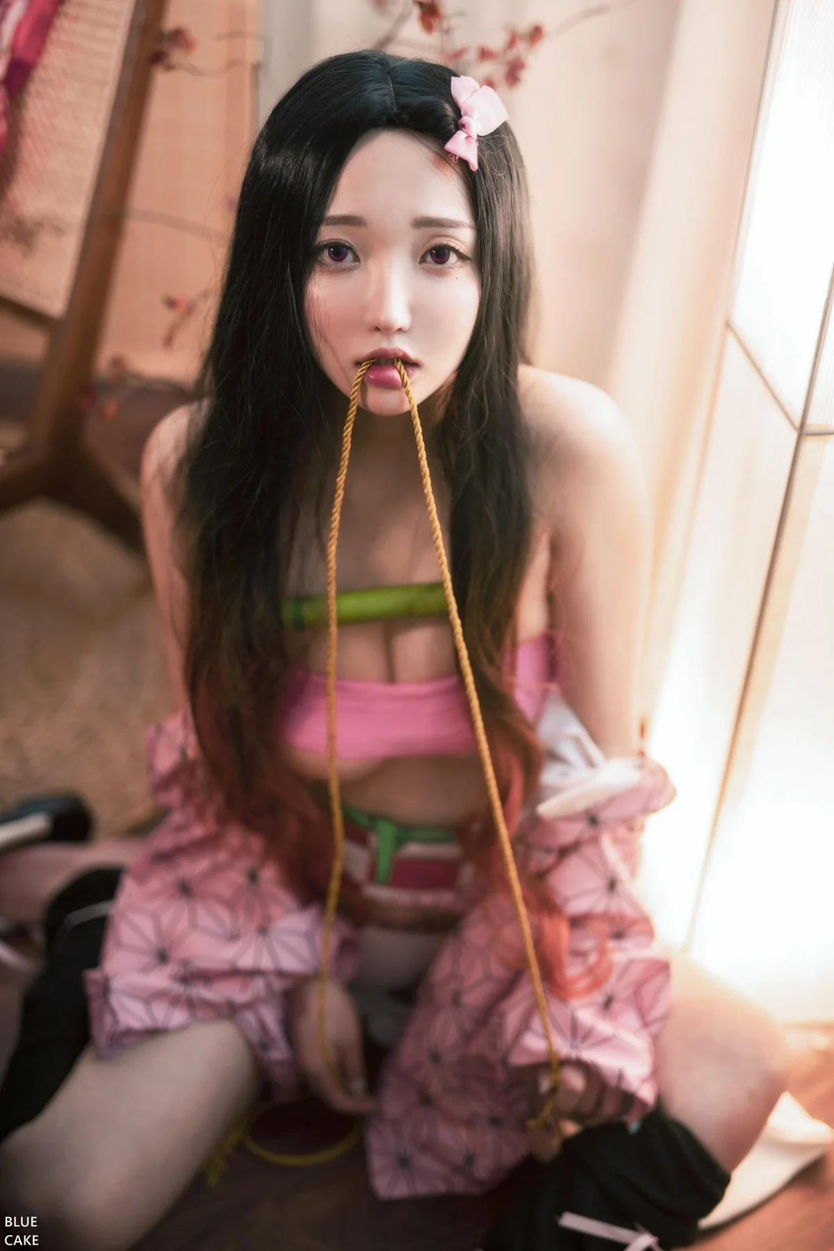 BLUECAKE No.007 Son Ye-Eun巨乳制服捆绑 - 2