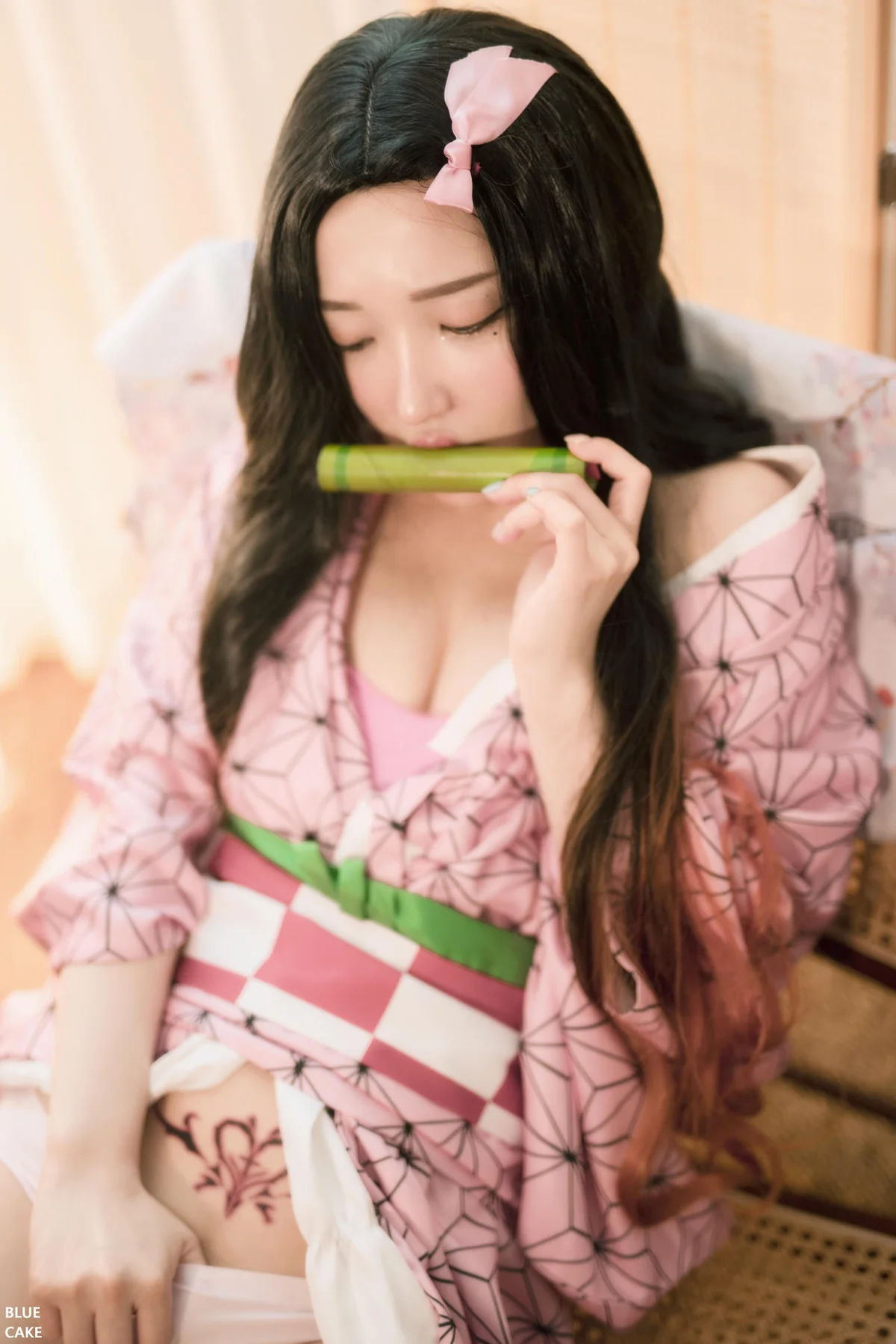 BLUECAKE No.007 Son Ye-Eun巨乳制服捆绑 - 4