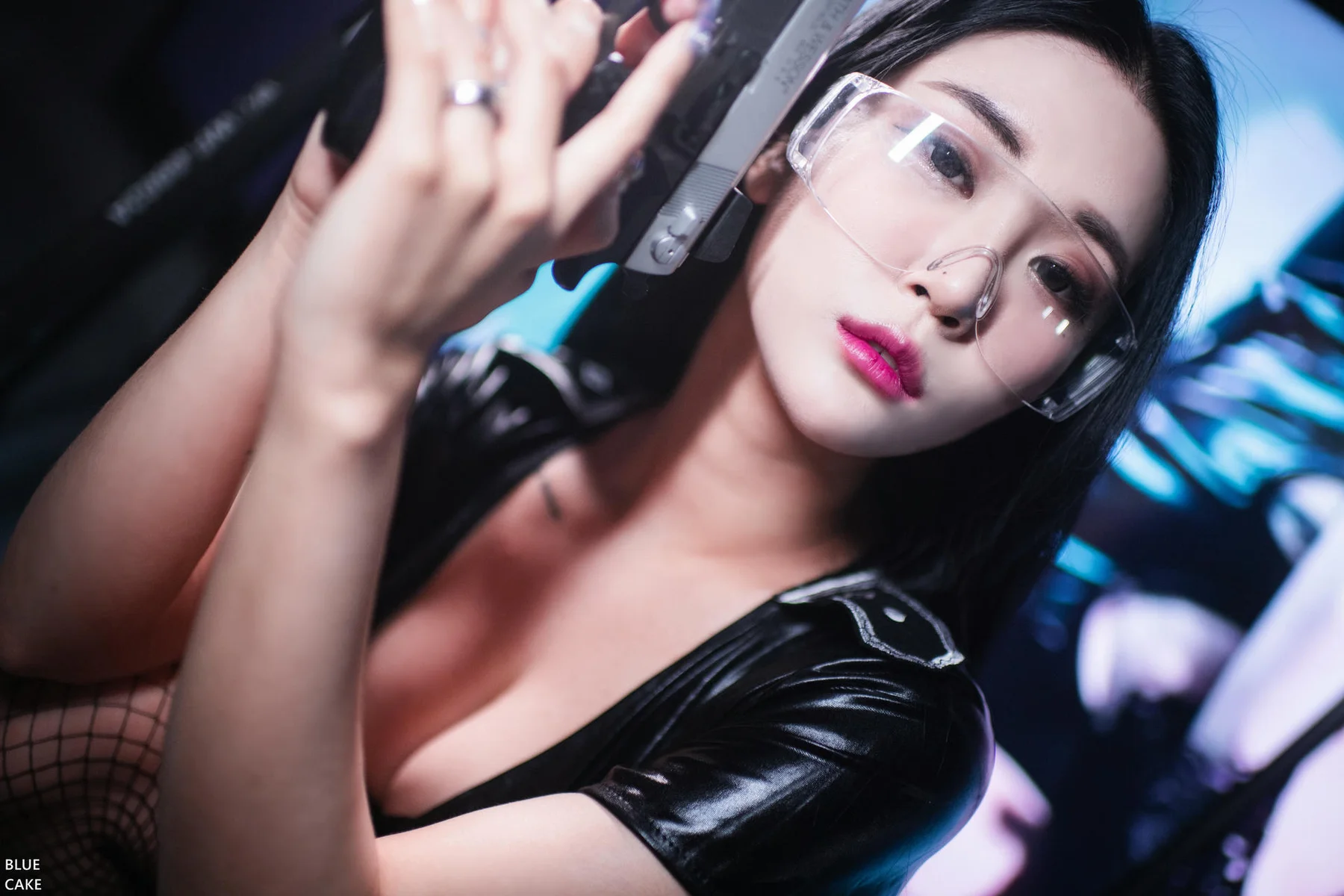 BLUECAKE No.013 Bomi爆乳网袜性感制服 - 1