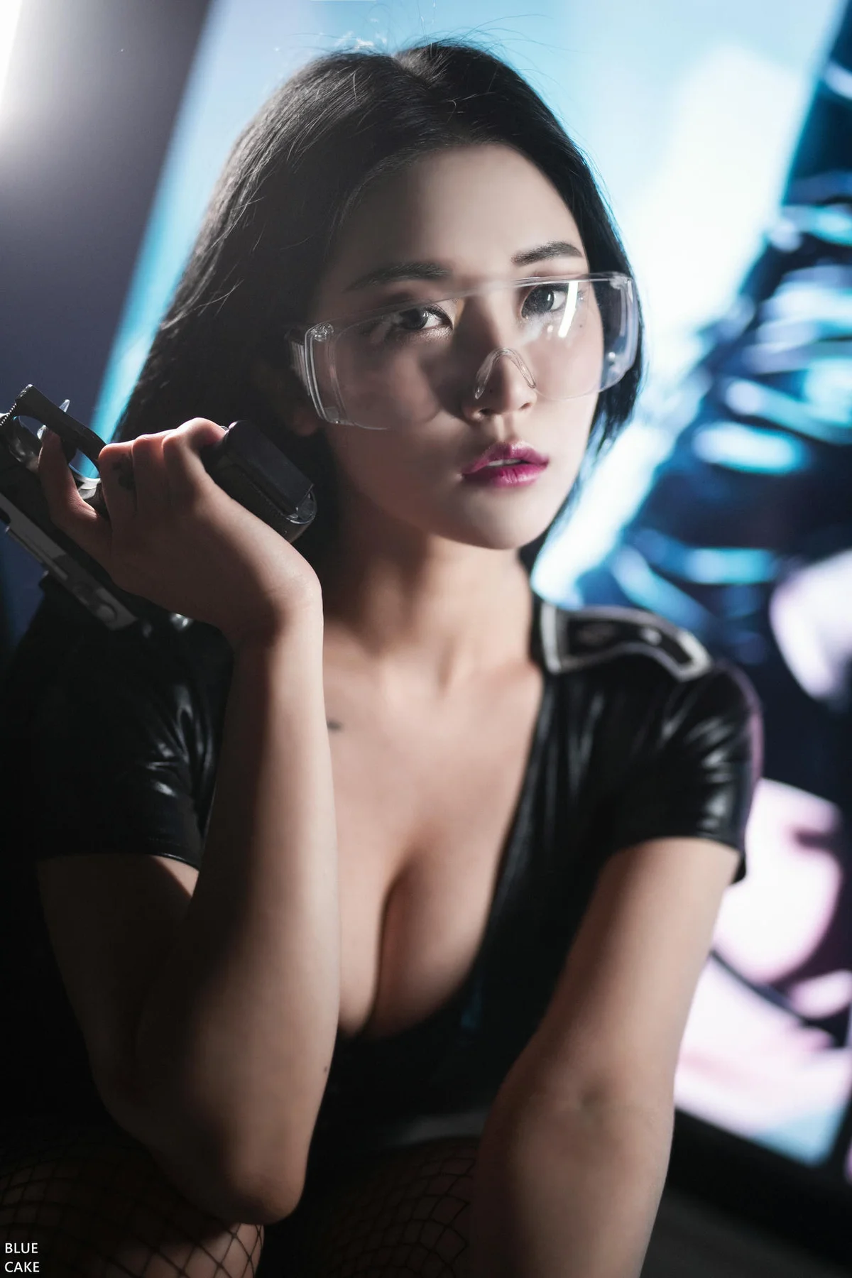 BLUECAKE No.013 Bomi爆乳网袜性感制服 - 5