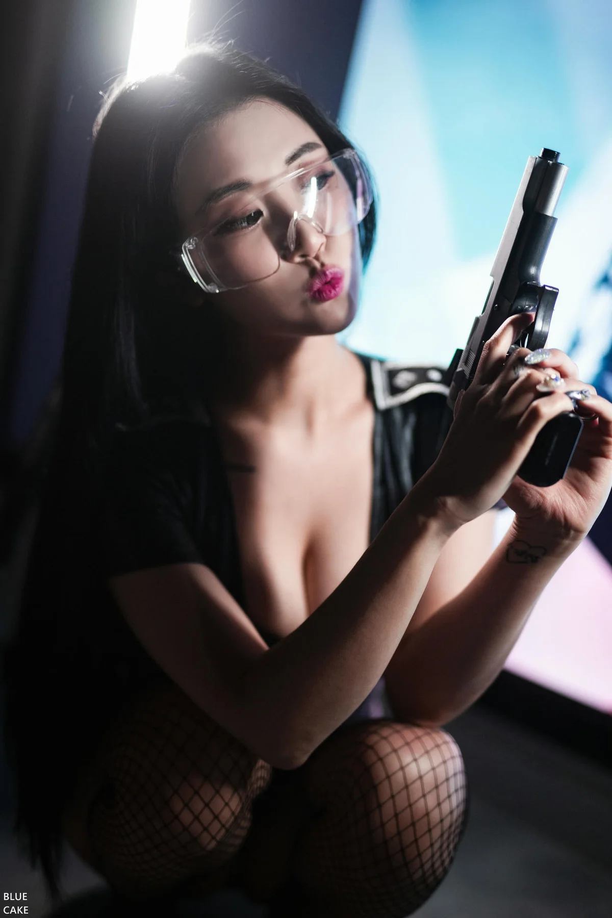 BLUECAKE No.013 Bomi爆乳网袜性感制服 - 8