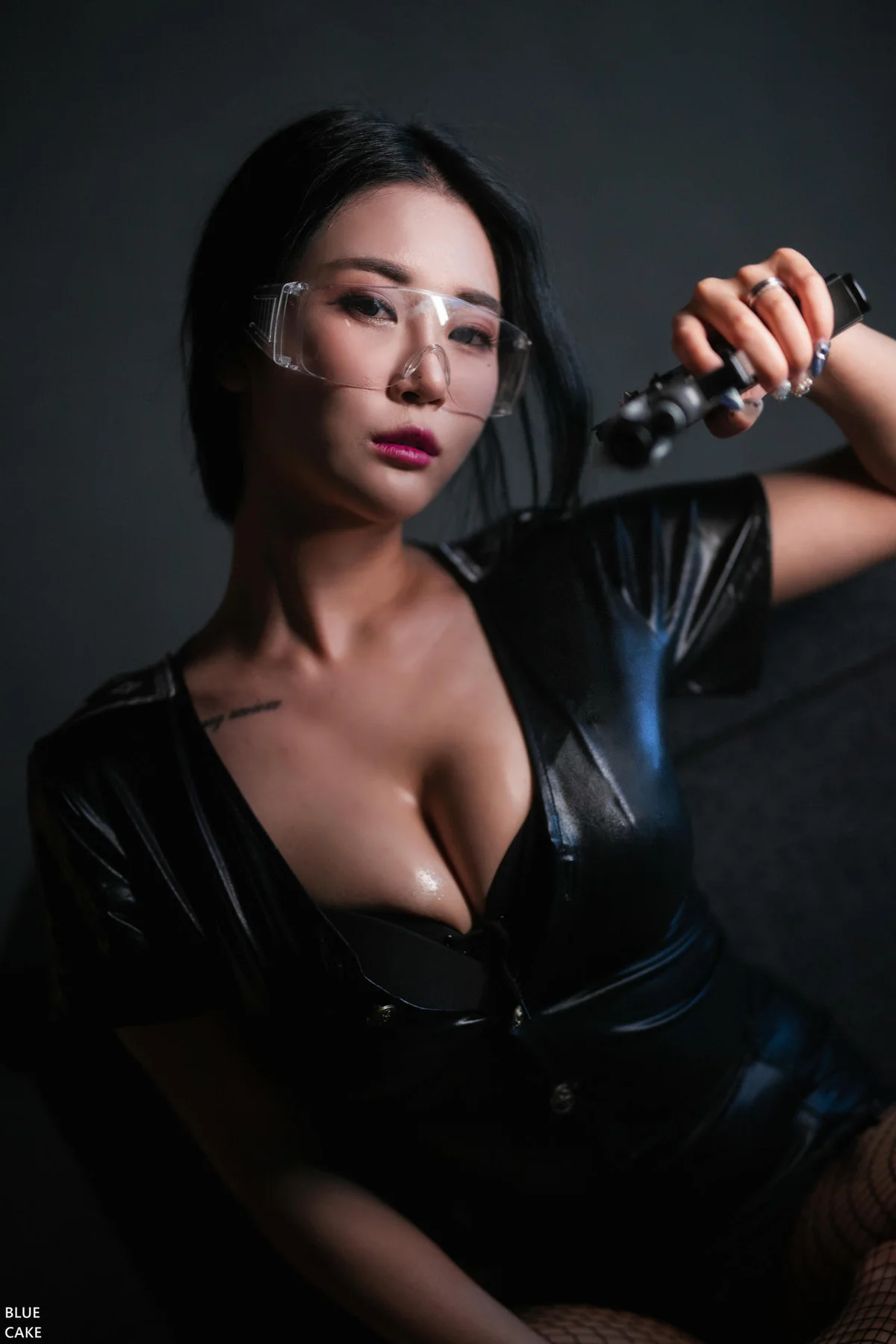 BLUECAKE No.013 Bomi爆乳网袜性感制服 - 3