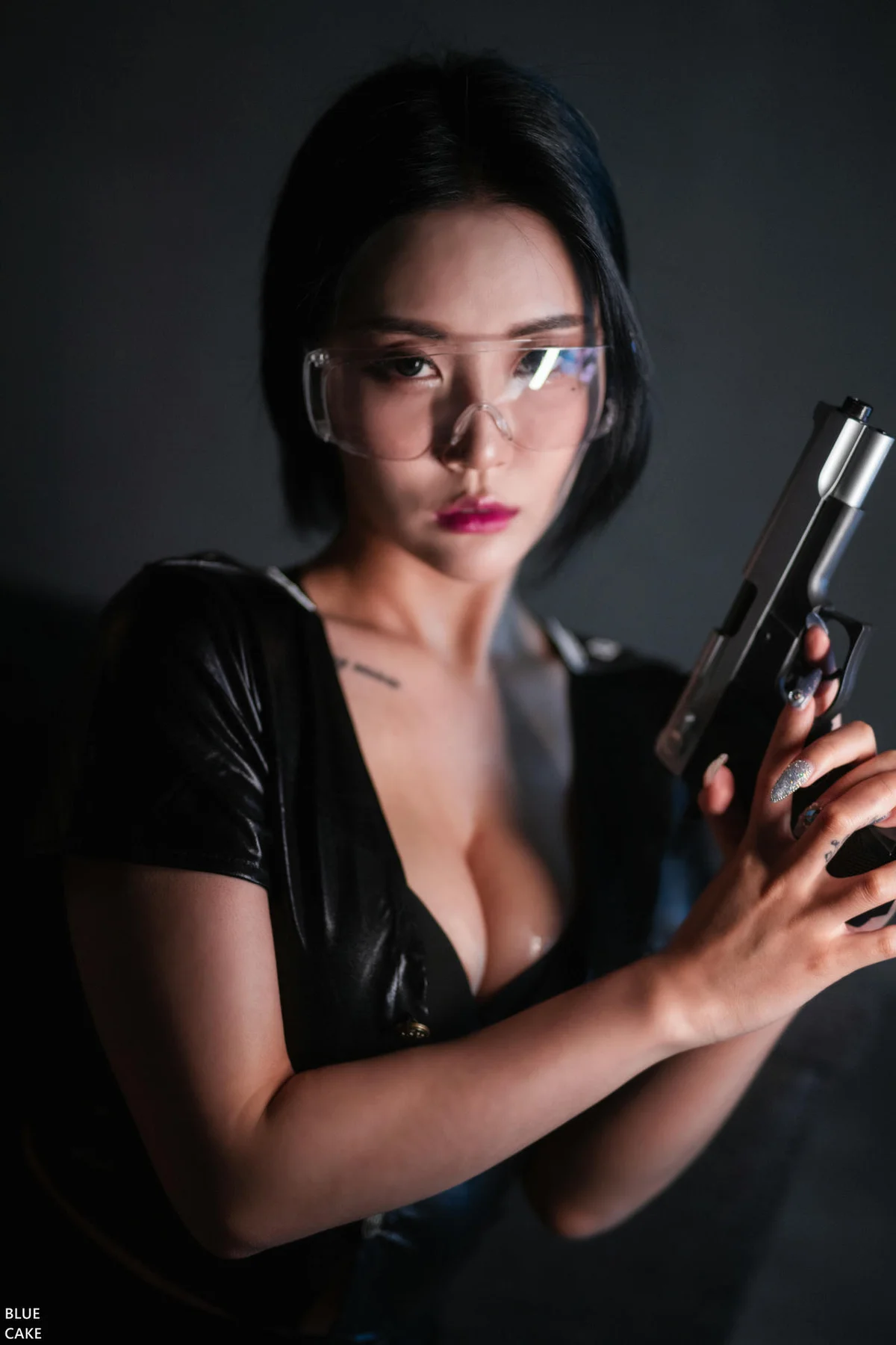 BLUECAKE No.013 Bomi爆乳网袜性感制服 - 4