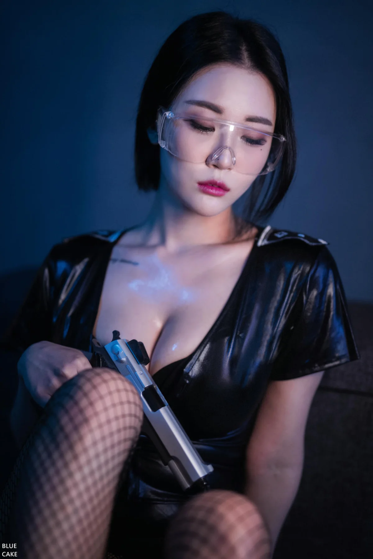 BLUECAKE No.013 Bomi爆乳网袜性感制服 - 8