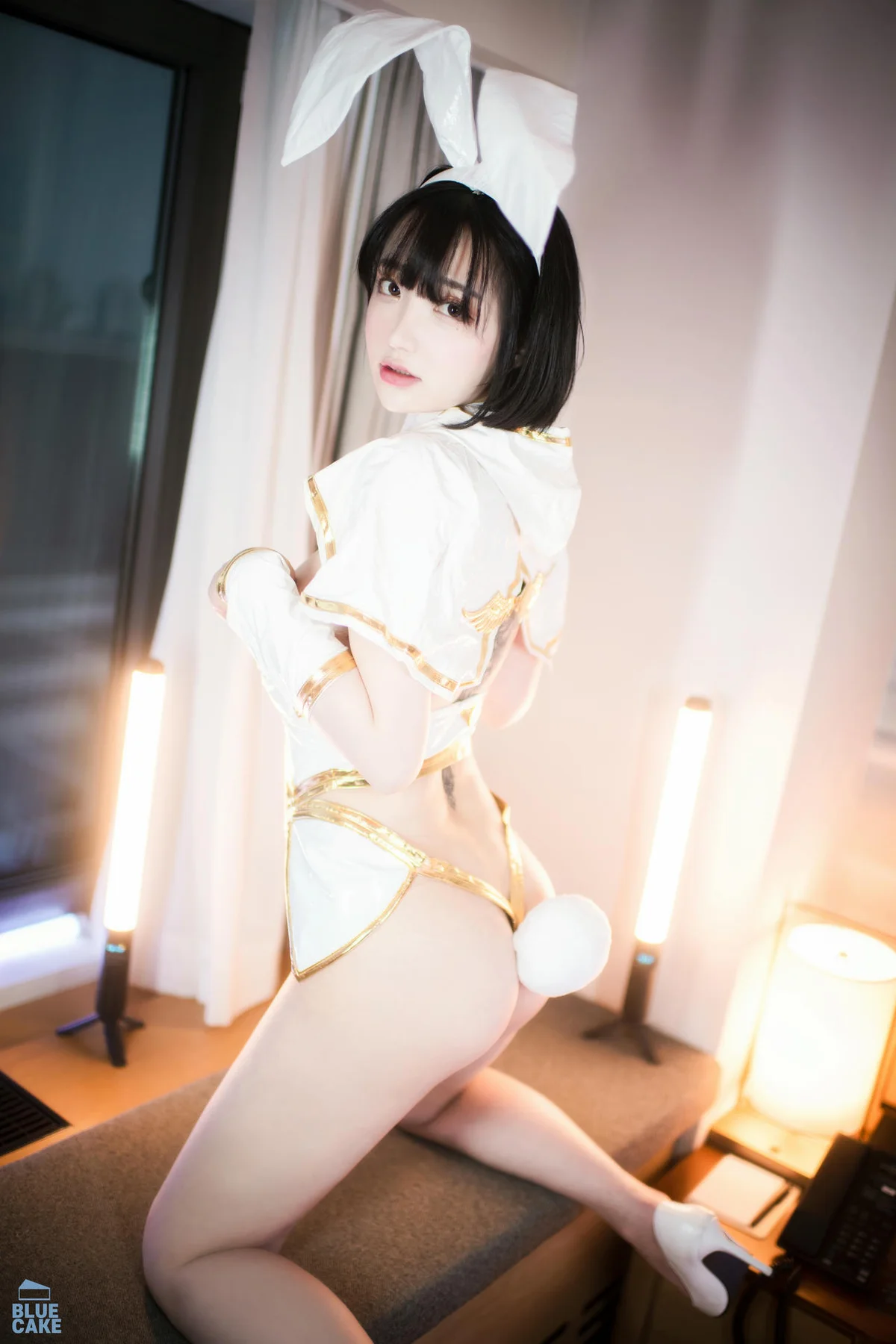 BLUECAKE No.017 Son Ye-Eun兔女郎爆乳连体衣 - 6