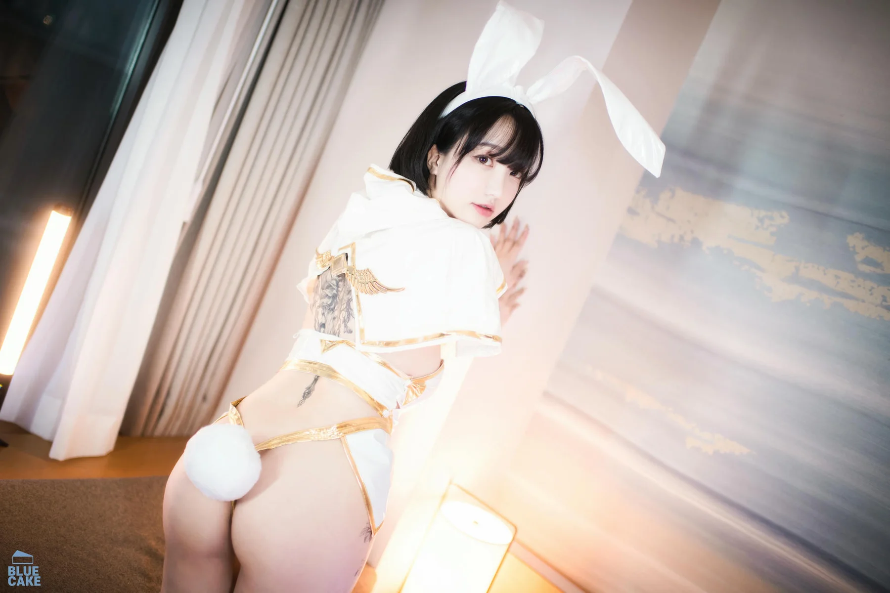 BLUECAKE No.017 Son Ye-Eun兔女郎爆乳连体衣 - 1