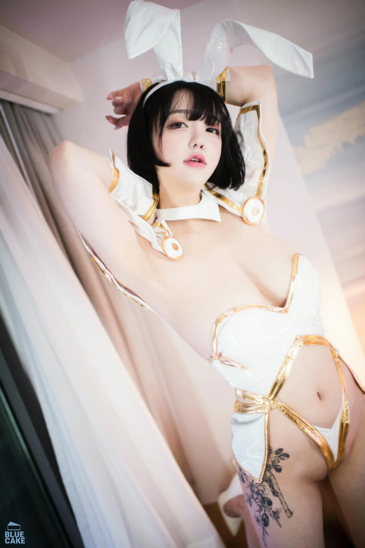 BLUECAKE No.017 Son Ye-Eun兔女郎爆乳连体衣 - 1