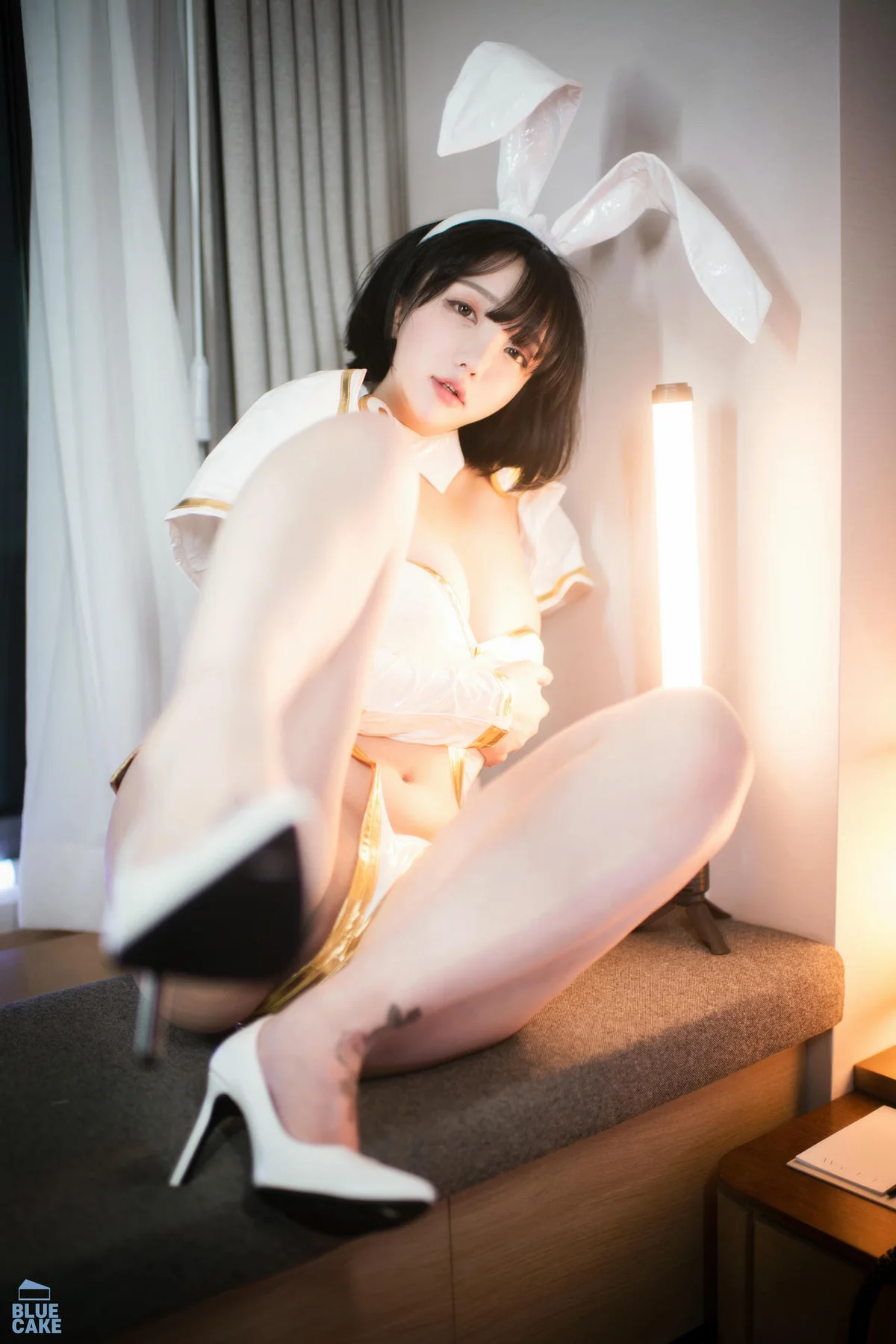 BLUECAKE No.017 Son Ye-Eun兔女郎爆乳连体衣 - 5