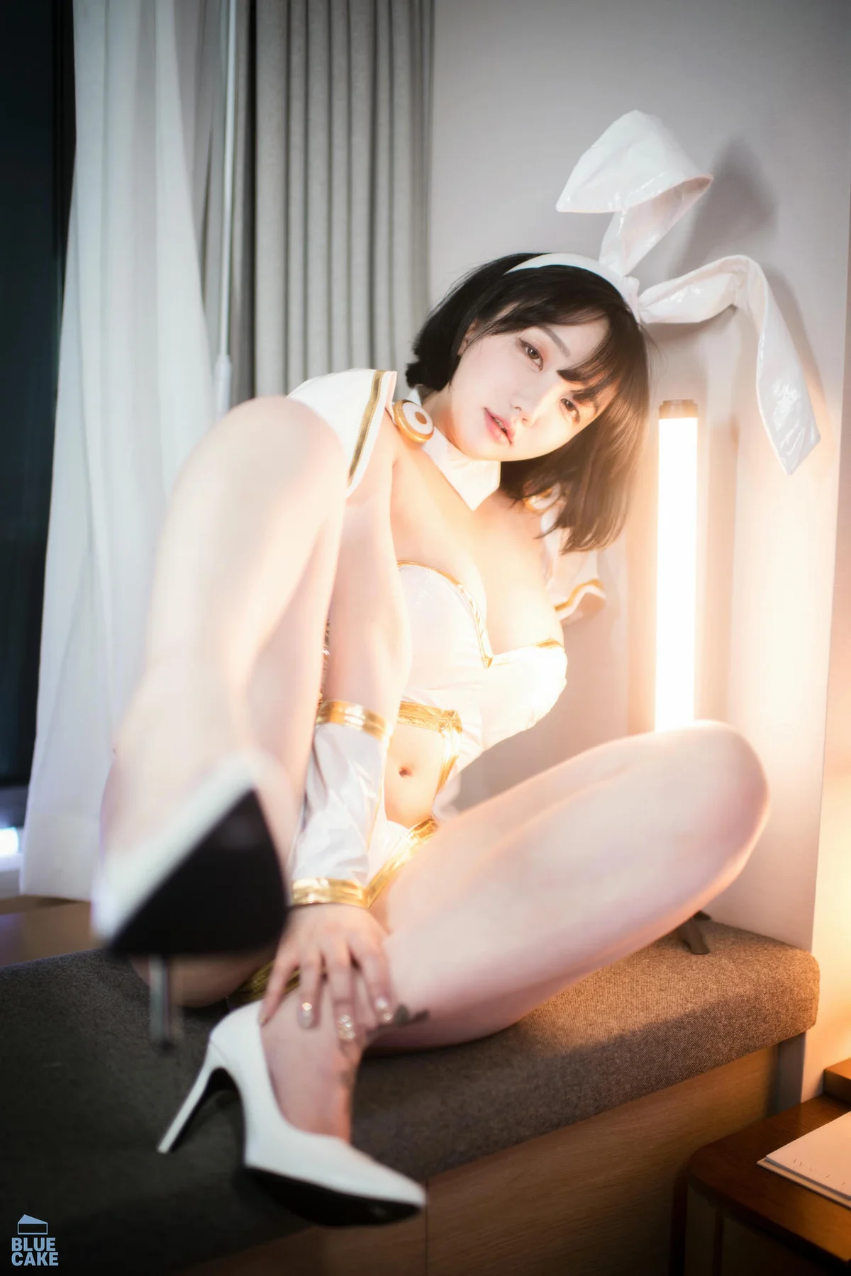 BLUECAKE No.017 Son Ye-Eun兔女郎爆乳连体衣 - 6