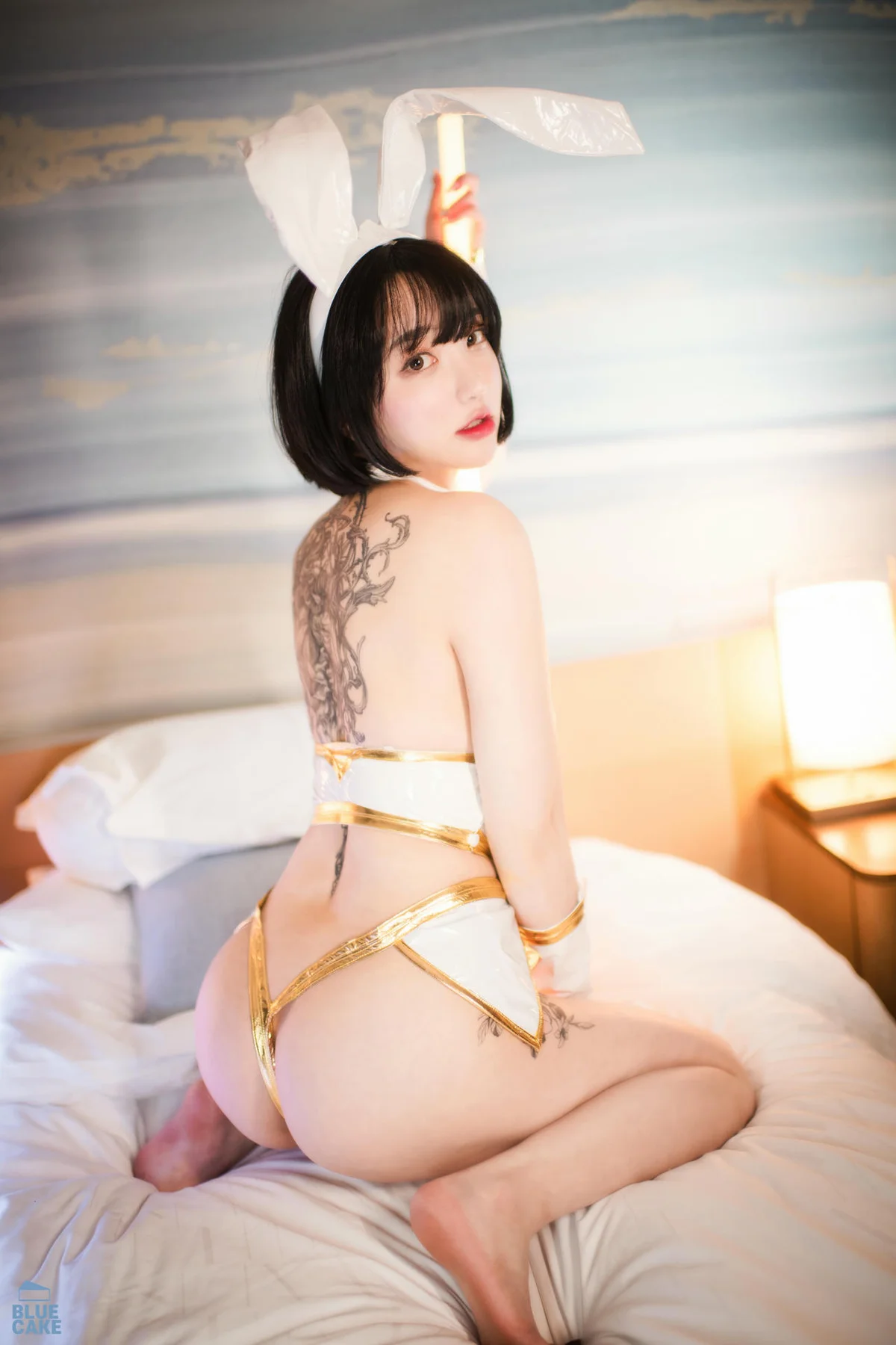 BLUECAKE No.017 Son Ye-Eun兔女郎爆乳连体衣 - 3