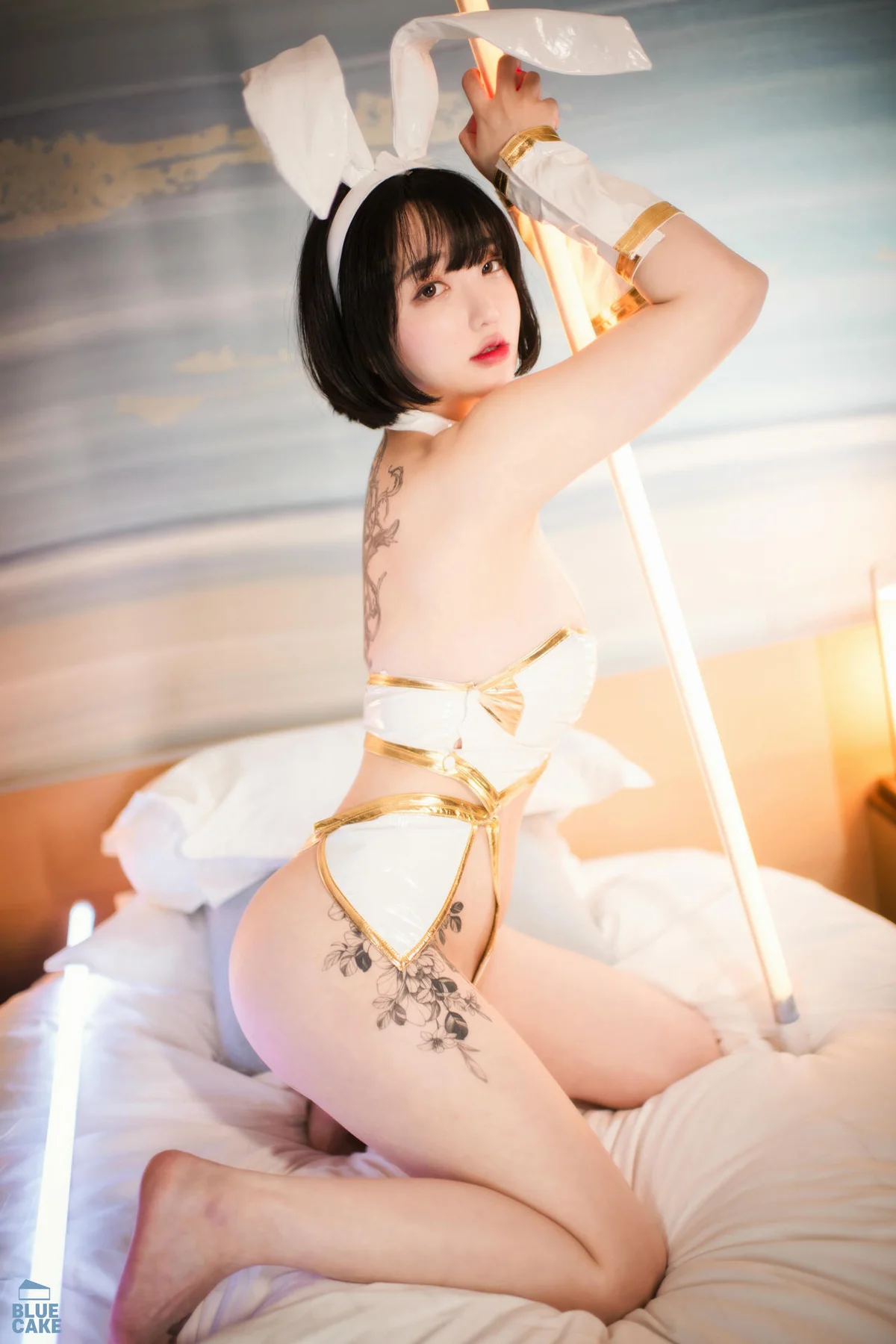 BLUECAKE No.017 Son Ye-Eun兔女郎爆乳连体衣 - 5